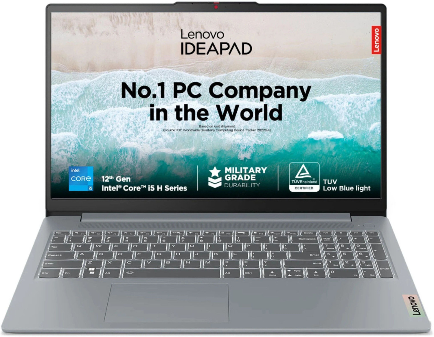 Image of Lenovo Intel Core i5 12th Gen - (16 GB /512 GB SSD /Windows 11 Home) 15IAH8 Thin and Light Laptop