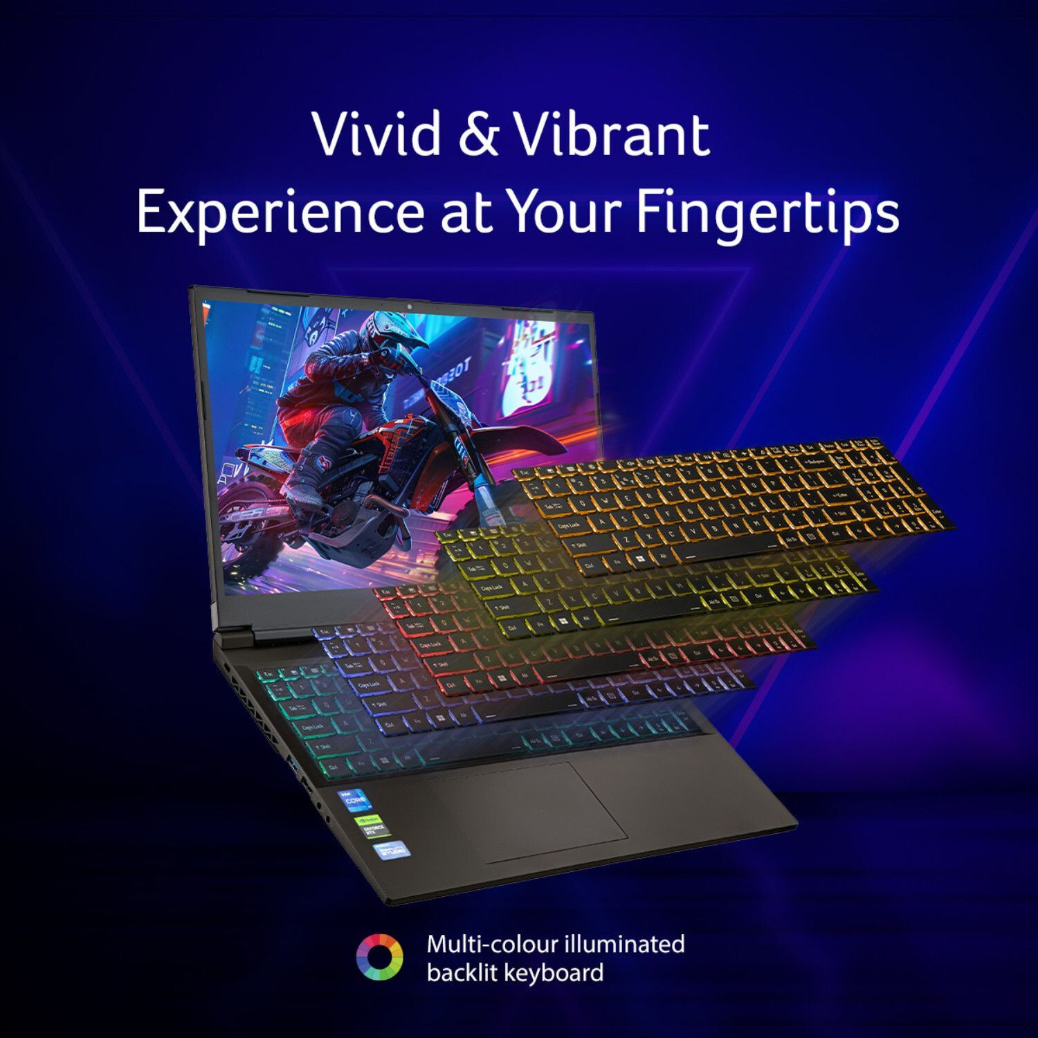 Image of Acer Aspire 7 Intel Core i7 13th Gen 13620H - (16 GB /512 GB SSD /Windows 11 Home /6 GB Graphics /NVIDIA GeForce RTX 3050 /144 Hz) A715-79G Gaming Laptop