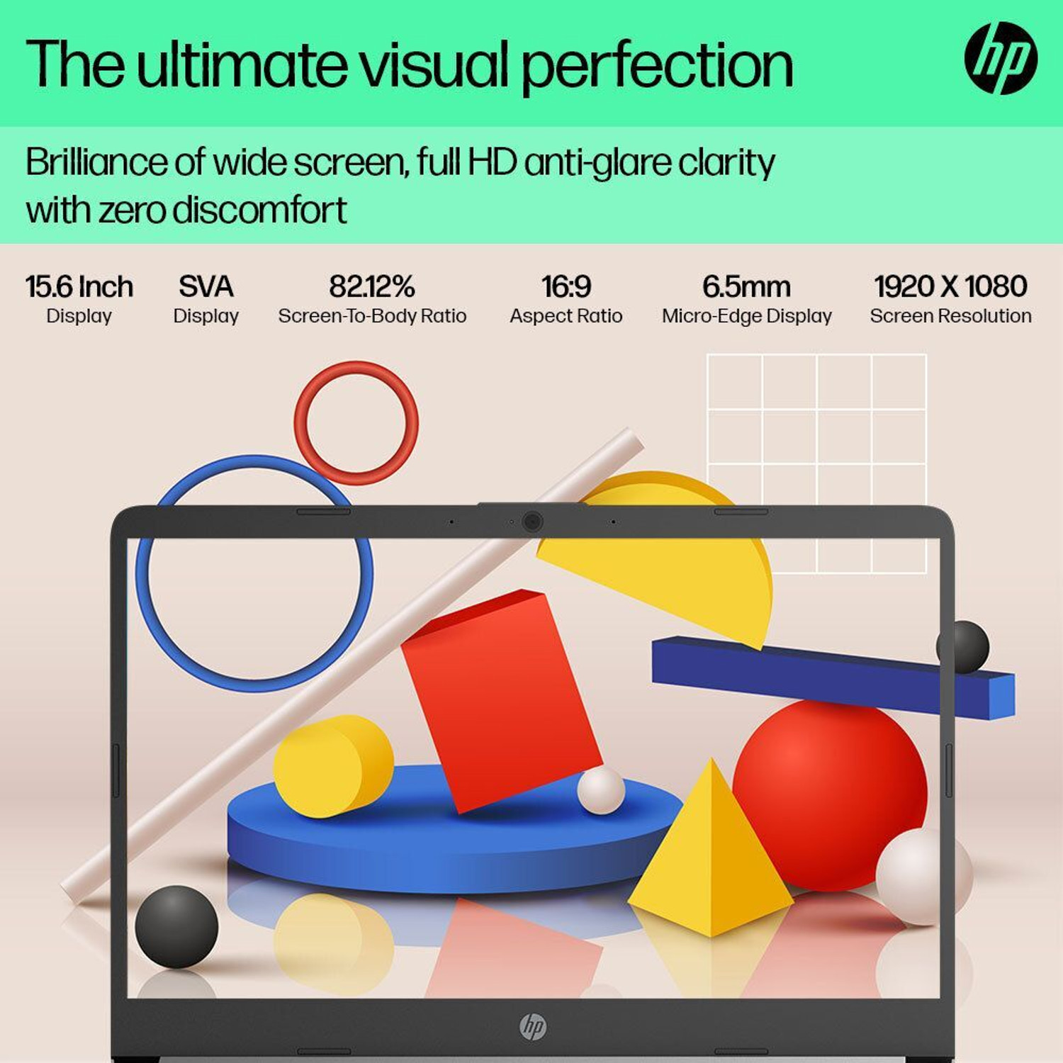 Image of HP Intel Core i5 12th Gen 1235U - (8 GB /512 GB SSD /Windows 11 Home) 15s-fq5202TU Thin and Light Laptop