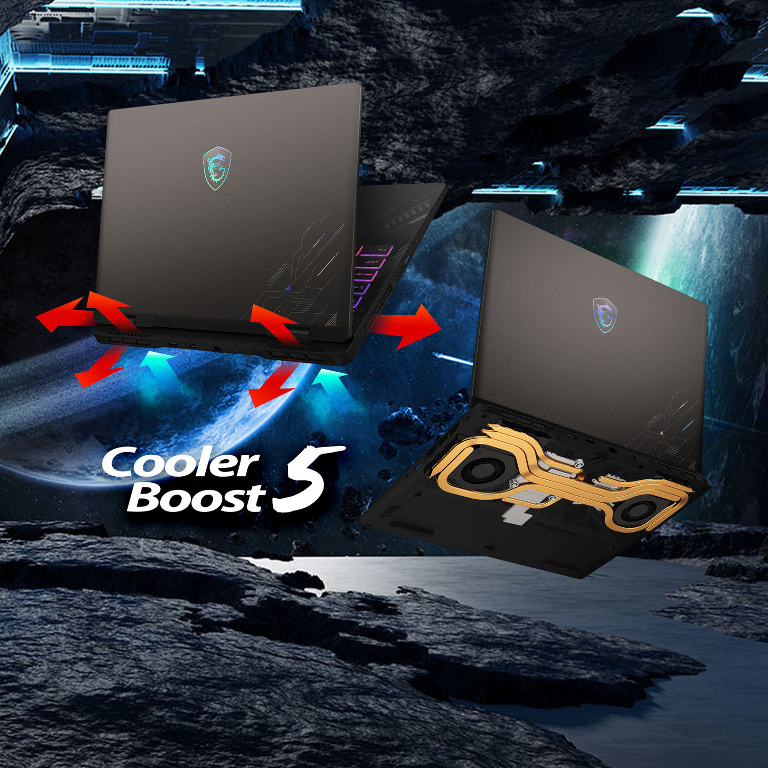 Image of MSI Crosshair 17 HX AI Intel Core Ultra 9 275HX - (32 GB /1 TB SSD /Windows 11 Home /8 GB Graphics /NVIDIA GeForce RTX 5070 /240 Hz /170 W) Crosshair 17 HX AI D2XWGKG Gaming Laptop