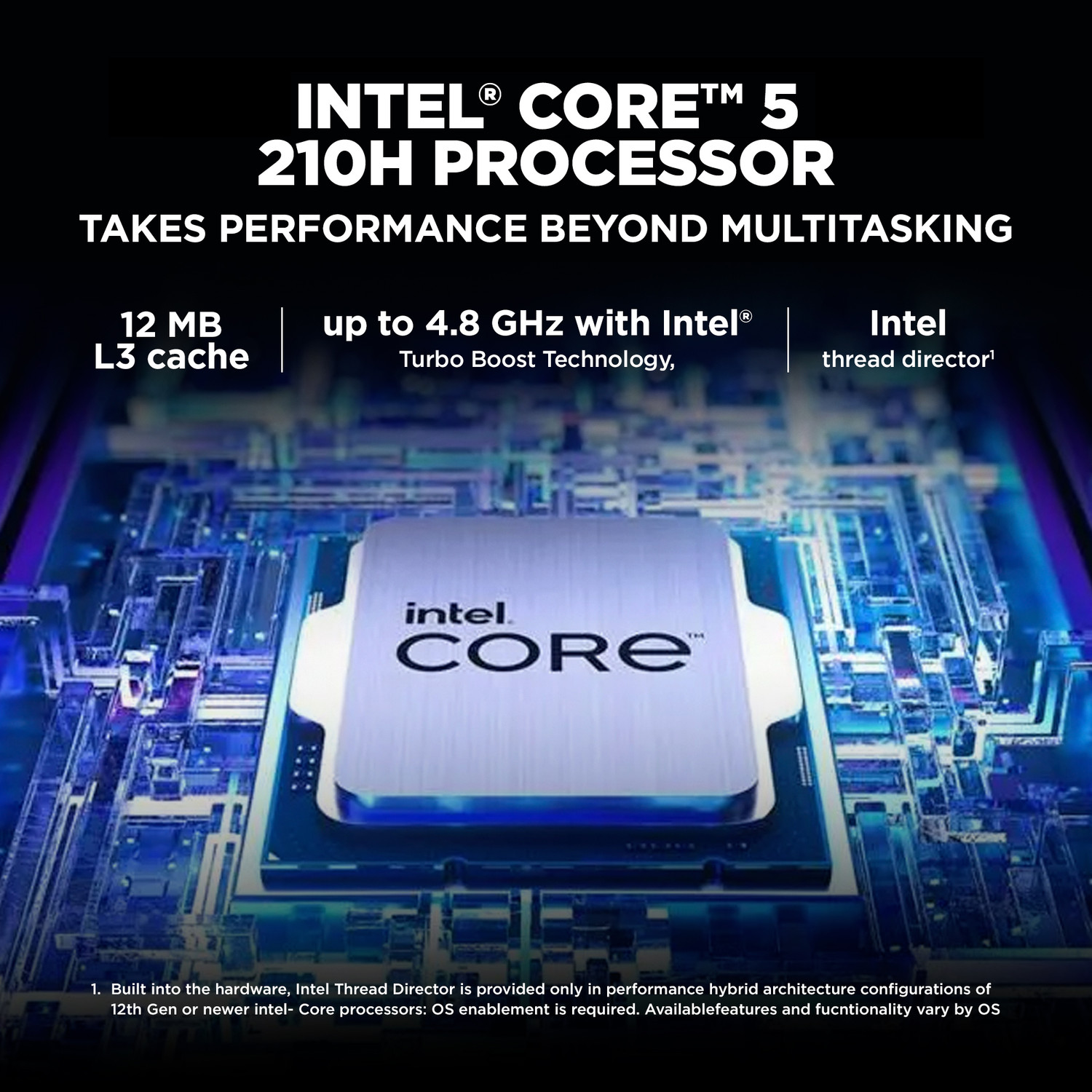 Image of HP Victus Intel Core 5 210H - (24 GB /512 GB SSD /Windows 11 Home /6 GB Graphics /NVIDIA GeForce RTX 4050) 15-fa2506TX Gaming Laptop