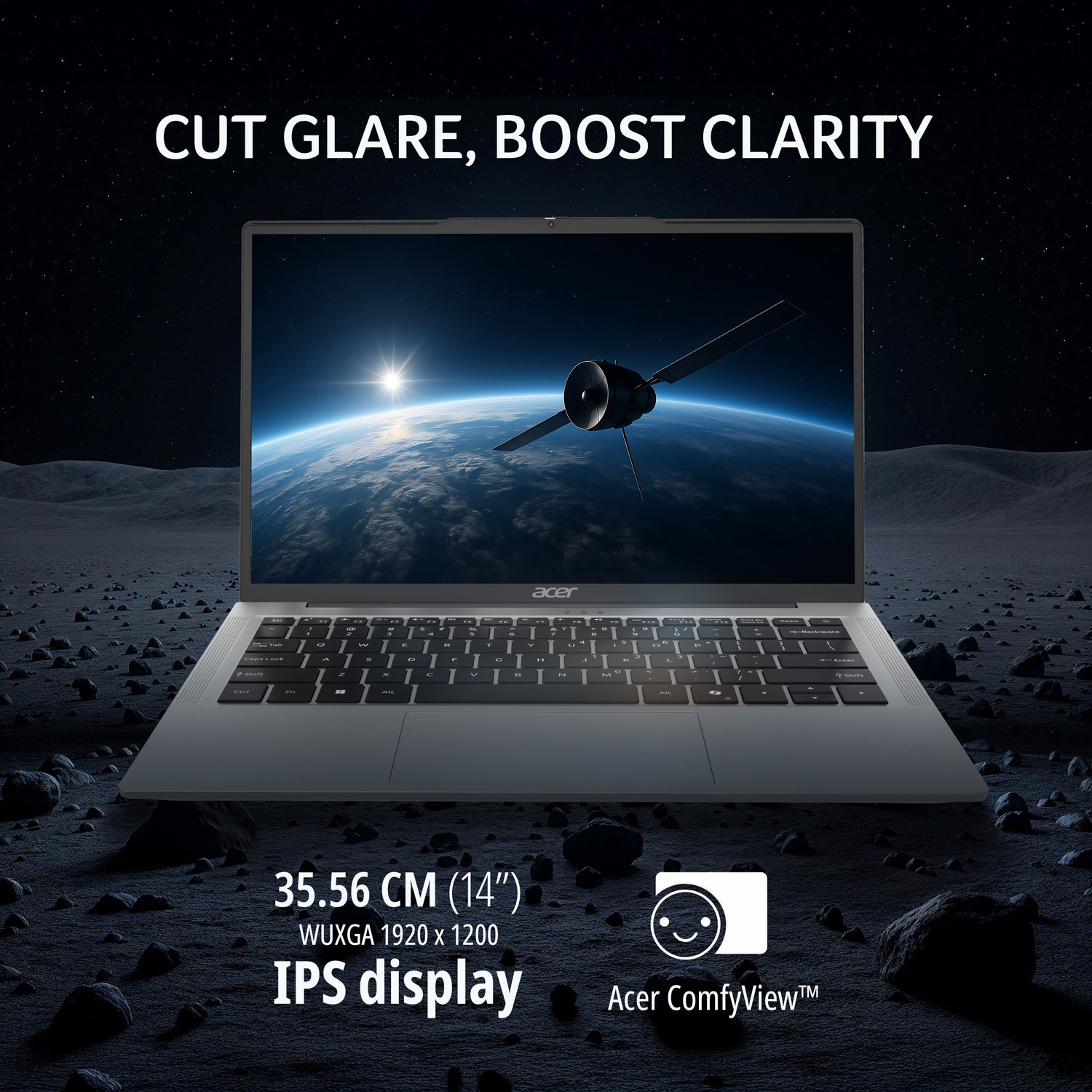 Image of Acer Aspire 14 with Backlit Keyboard, Intel Core i5 13th Gen - (16 GB /512 GB SSD /Windows 11 Home) AS14H-53 Thin and Light Laptop