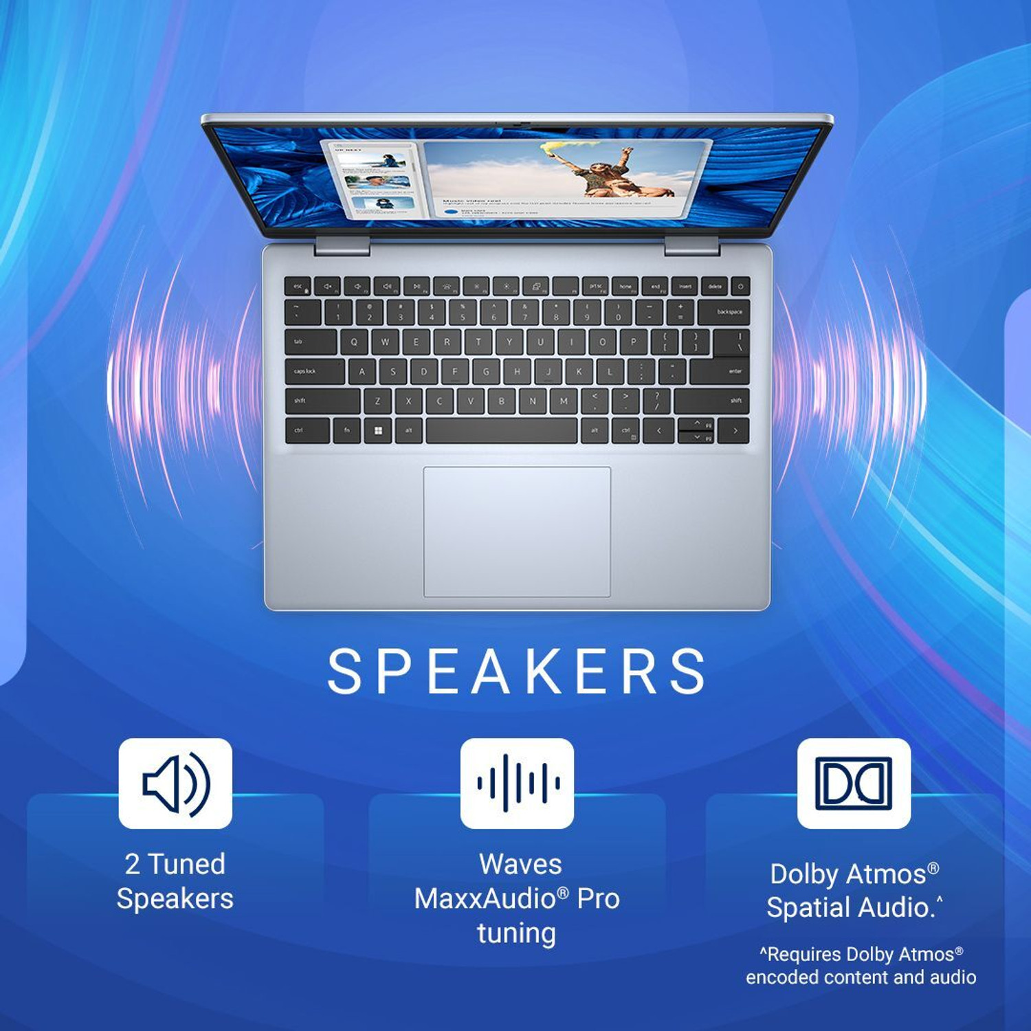 Image of DELL Inspiron Intel Core Ultra 7 155H - (16 GB /1 TB SSD /Windows 11 Home) 7440 Thin and Light Laptop