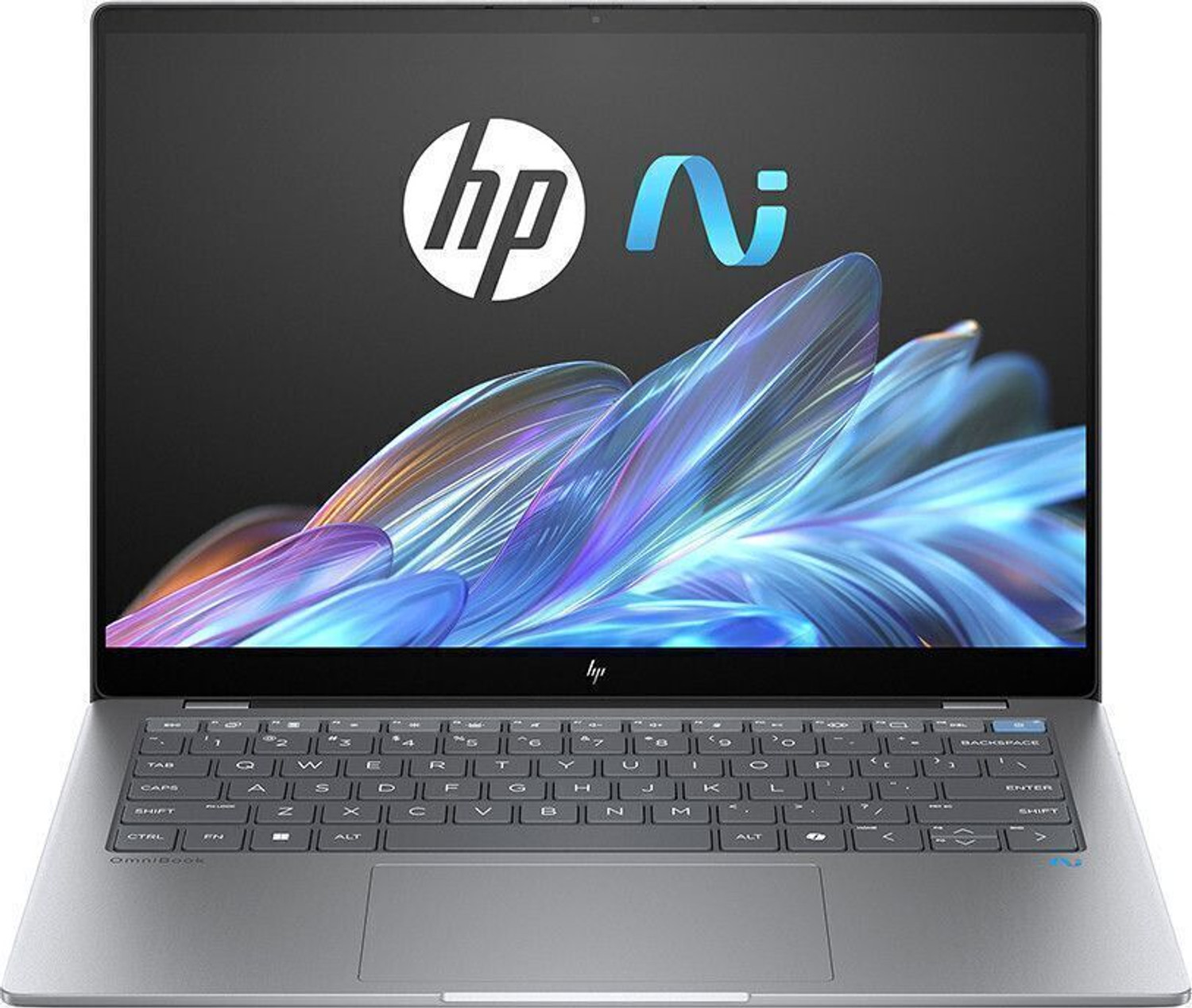 Image of HP OmniBook X AI PC Snapdragon X Elite - (16 GB /1 TB SSD /Windows 11 Home) 14-fe0121QU Thin and Light Laptop