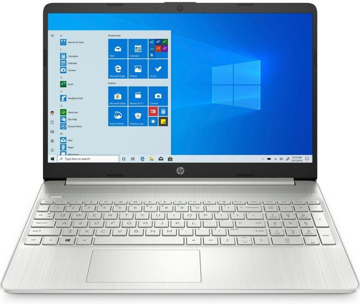Image of HP AMD Ryzen 3 Dual Core 3rd Gen - (8 GB /512 GB SSD /Windows 11 Home) 15S-EQ1550AU Laptop
