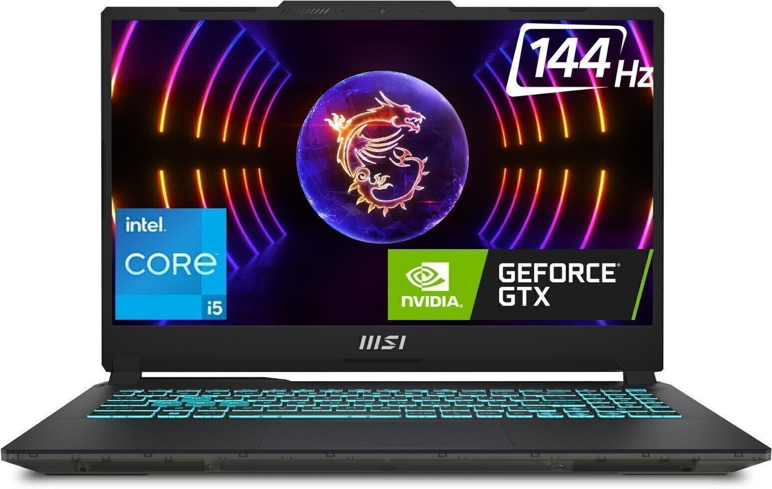Image of MSI Cyborg 15 Intel Core i5 12th Gen 12450H - (16 GB /512 GB SSD /Windows 11 Home /4 GB Graphics /NVIDIA GeForce RTX 2050 /144 Hz) Cyborg 15 A12UCX-264IN Gaming Laptop