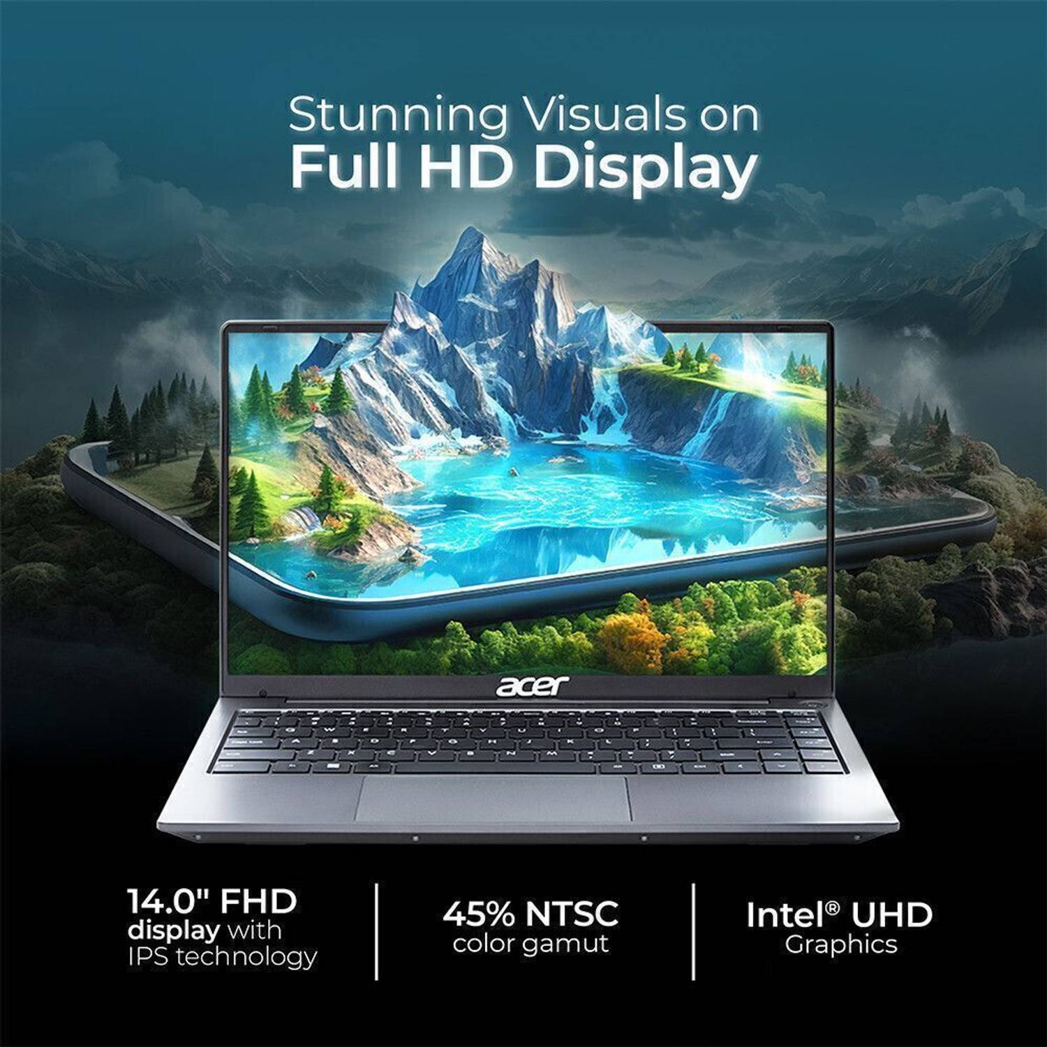 Acer Aspire 3 Intel Core i5 13th Gen 1334U 16GB/512GB SSD - Image 3