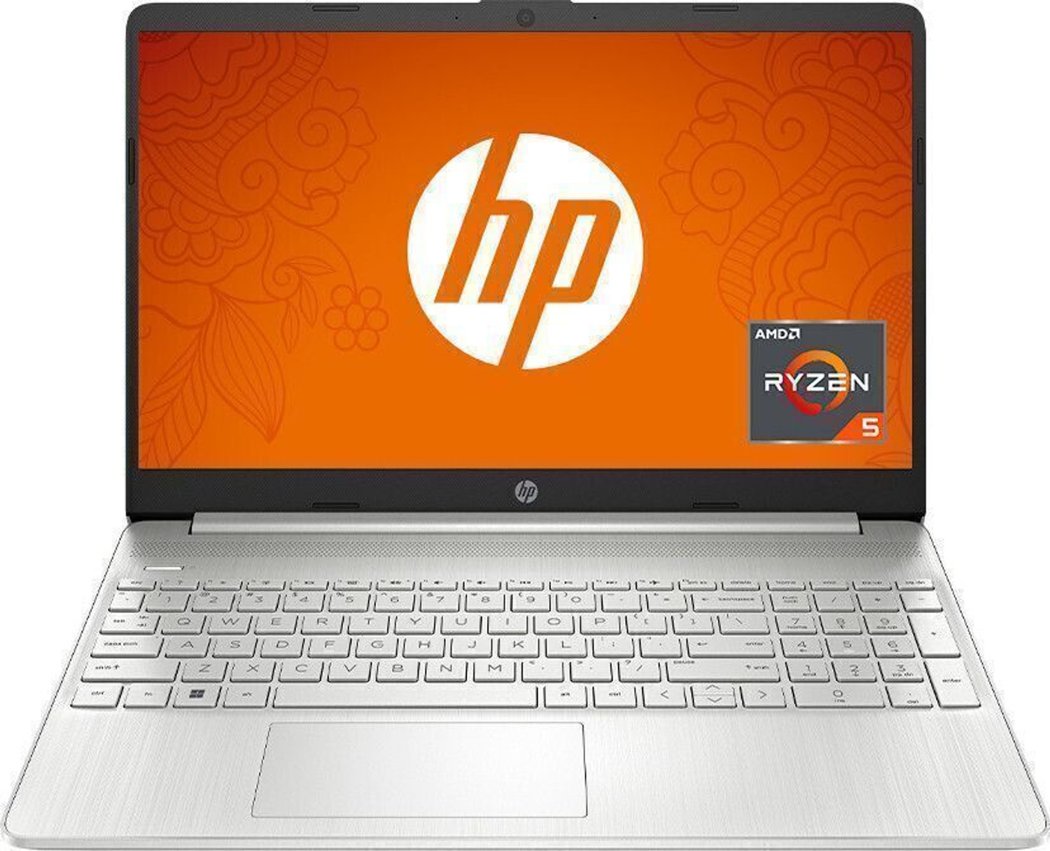 Image of HP AMD Ryzen 5 Hexa Core 5500U - (8 GB /512 GB SSD /Windows 11 Home) 15s- eq2304au Thin and Light Laptop