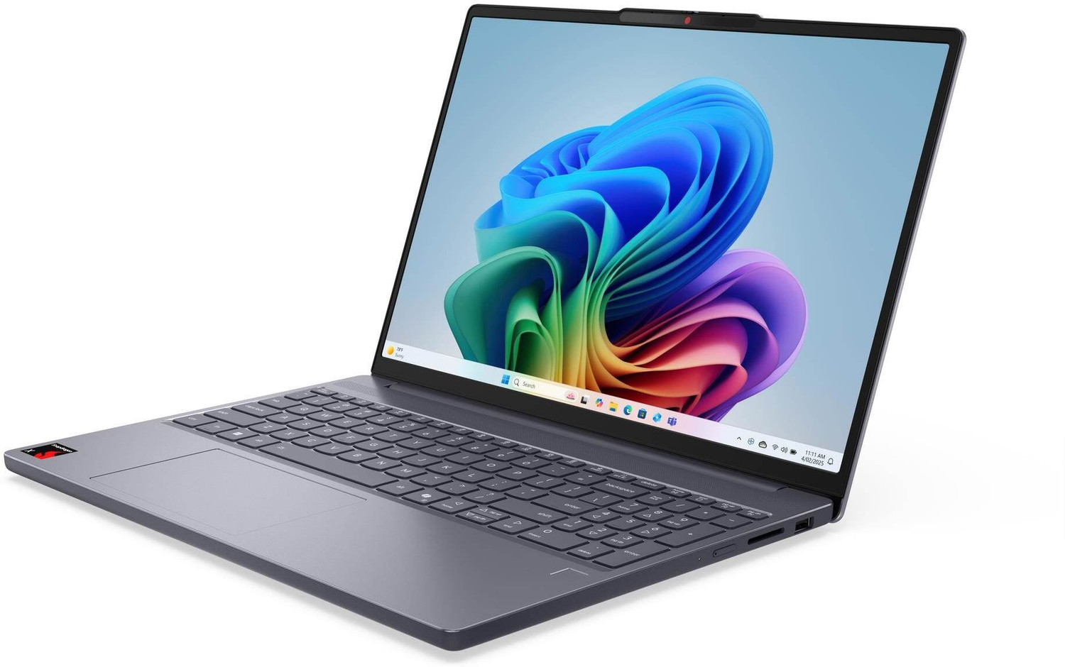 Image of Lenovo IdeaPad Slim 3 Snapdragon X - (16 GB /512 GB SSD /Windows 11 Home) 83N3002QIN Thin and Light Laptop