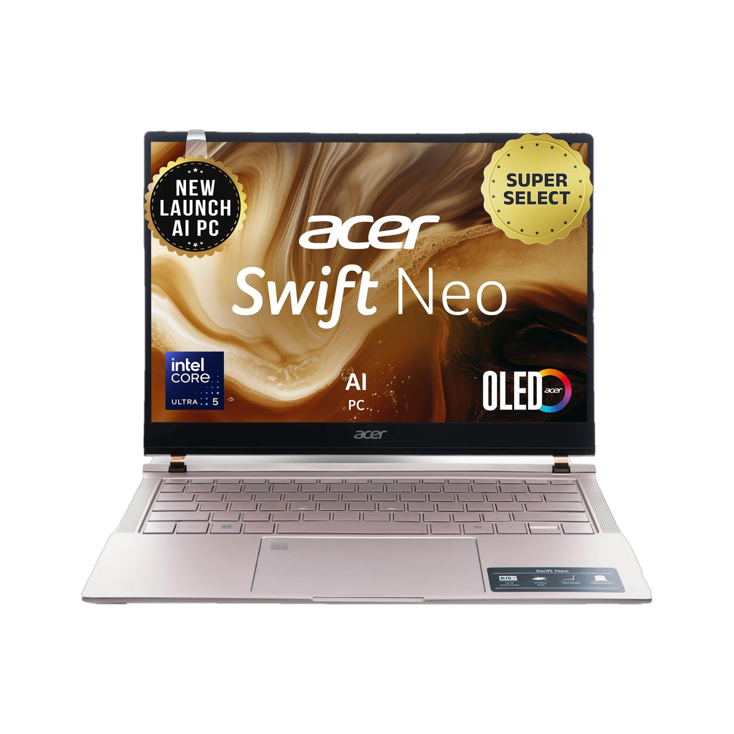 Acer Swift Neo Intel Core Ultra 5 115U - (16 GB/1 TB SSD/Windows 11 Home) SFN14-54H Thin and Light Laptop