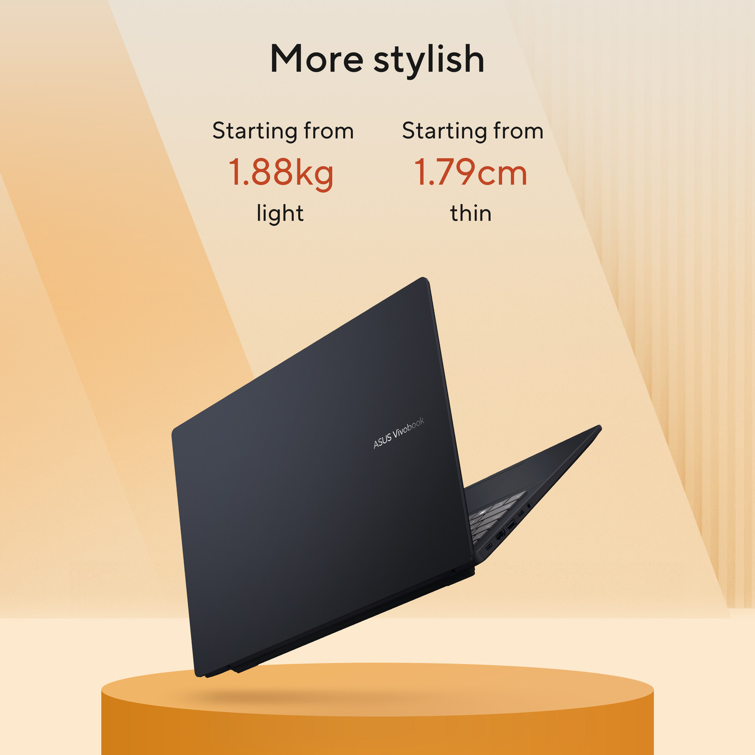 Image of ASUS Vivobook 16 (2026) AI PC with Office 2024 + M365 Basic*, Copilot+ PC AMD Ryzen AI 7 Hexa Core 445 - (16 GB /512 GB SSD /Windows 11 Home) M1607GA-MB030WS Thin and Light Laptop