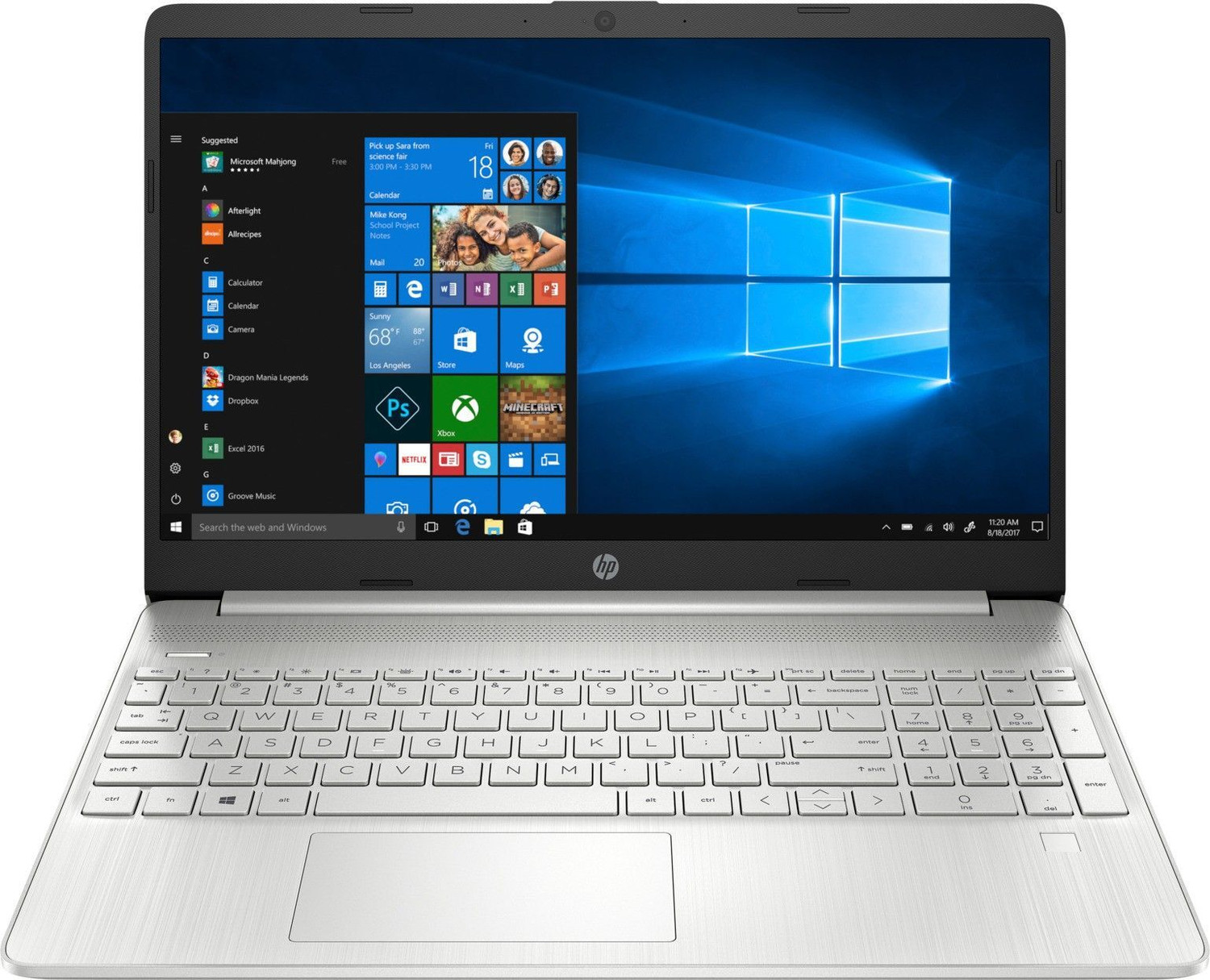 Image of HP 15s Intel Core i5 11th Gen 1135G7 - (8 GB /1 TB SSD /Windows 10 Home) 15s-FR2005TU Thin and Light Laptop