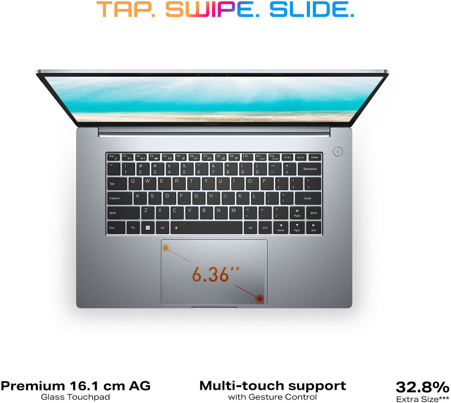 Image of Infinix Y3Plus Intel Core i3 13th Gen 1315U - (8 GB /512 GB SSD /Windows 11 Home) YL512 Laptop