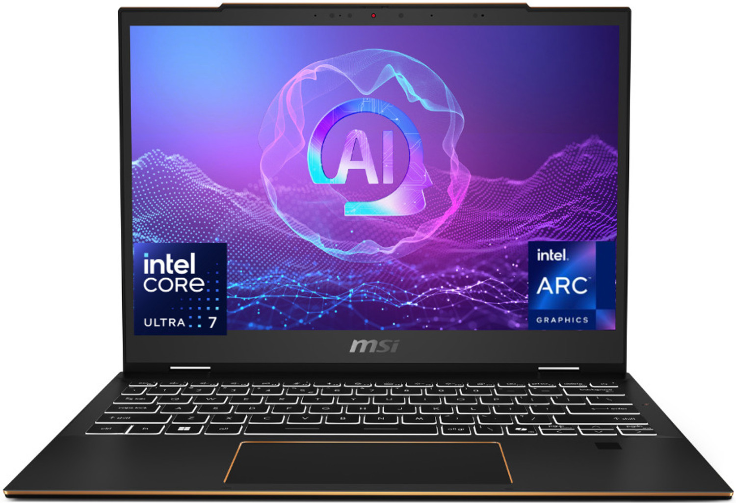 Image of MSI Summit 13 AI+ Evo Intel Core Ultra 7 258V - (32 GB /1 TB SSD /Windows 11 Home) Summit 13 AI+ Evo A2VMTG Business Laptop