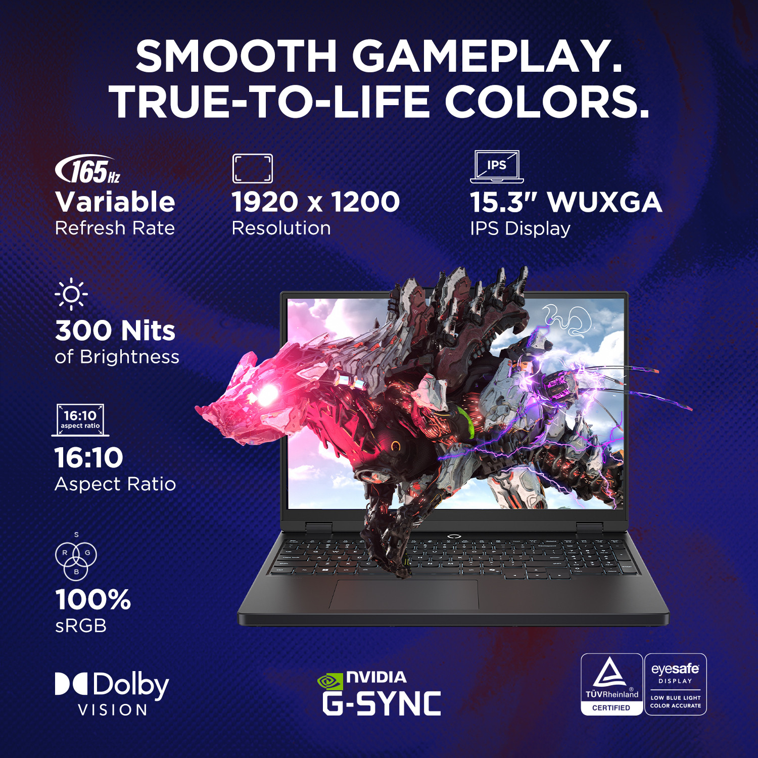 Image of Lenovo Legion 5 Intel Core i7 13650HX - (16 GB /512 GB SSD /Windows 11 Home /8 GB Graphics /NVIDIA GeForce RTX 5050) Legion 5 15IRX10 Gaming Laptop