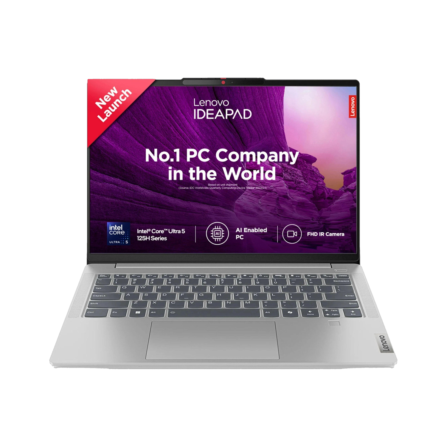 Lenovo IdeaPad Slim 5 WUXGA IPS AI PC with 1Yr ADP Intel Core Ultra 5 125H - (16 GB/512 GB SSD/Windows 11 Home) 14IMH9 Thin and Light Laptop