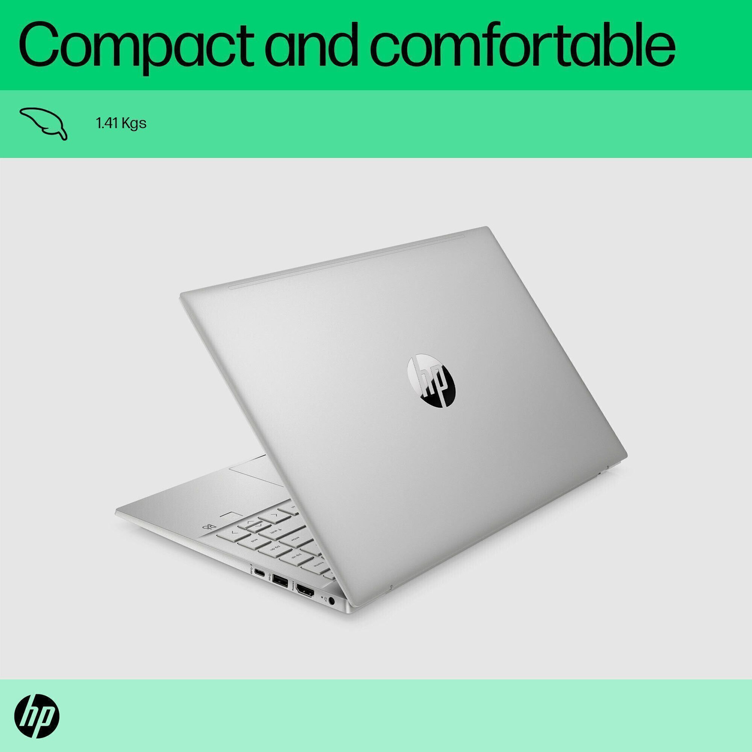 Image of HP Pavilion Intel Core i5 12th Gen 1235U - (16 GB /1 TB SSD /Windows 11 Home) 14-dv2153TU Thin and Light Laptop
