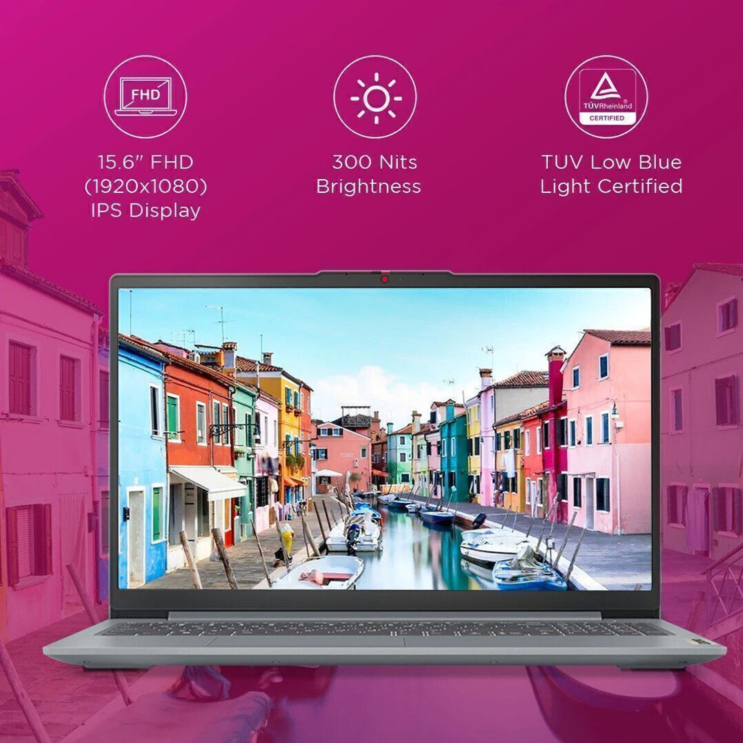 Image of Lenovo Intel Core i5 12th Gen - (16 GB /512 GB SSD /Windows 11 Home) 15IAH8 Thin and Light Laptop