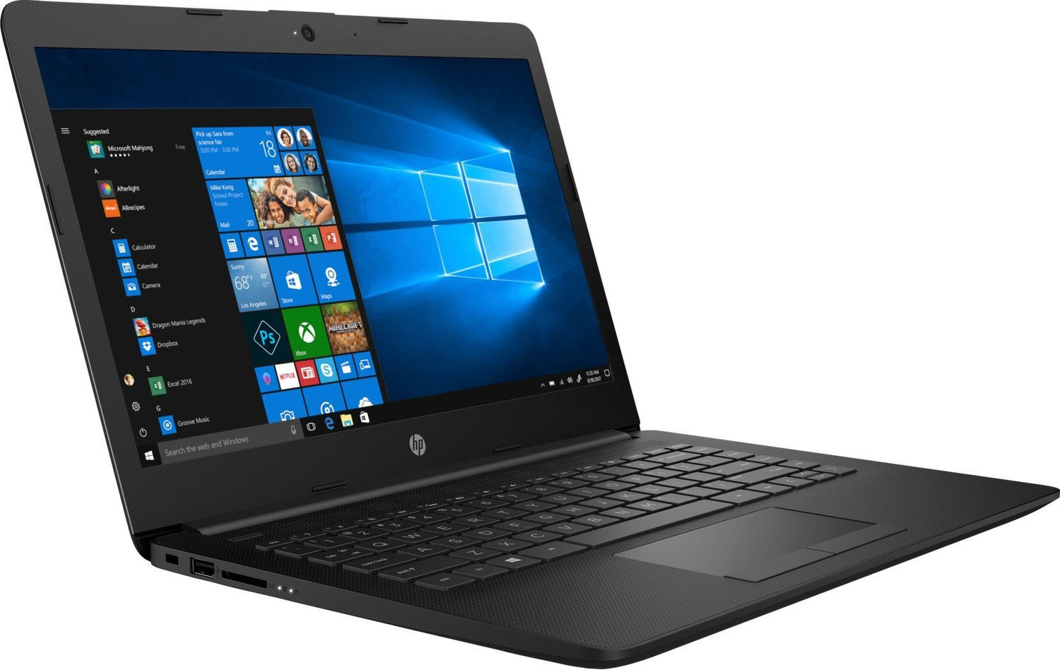 Image of HP 14 Intel Core i5 10th Gen 10210U - (8 GB /512 GB SSD /Windows 10 Home) 14-ck2018TU Thin and Light Laptop