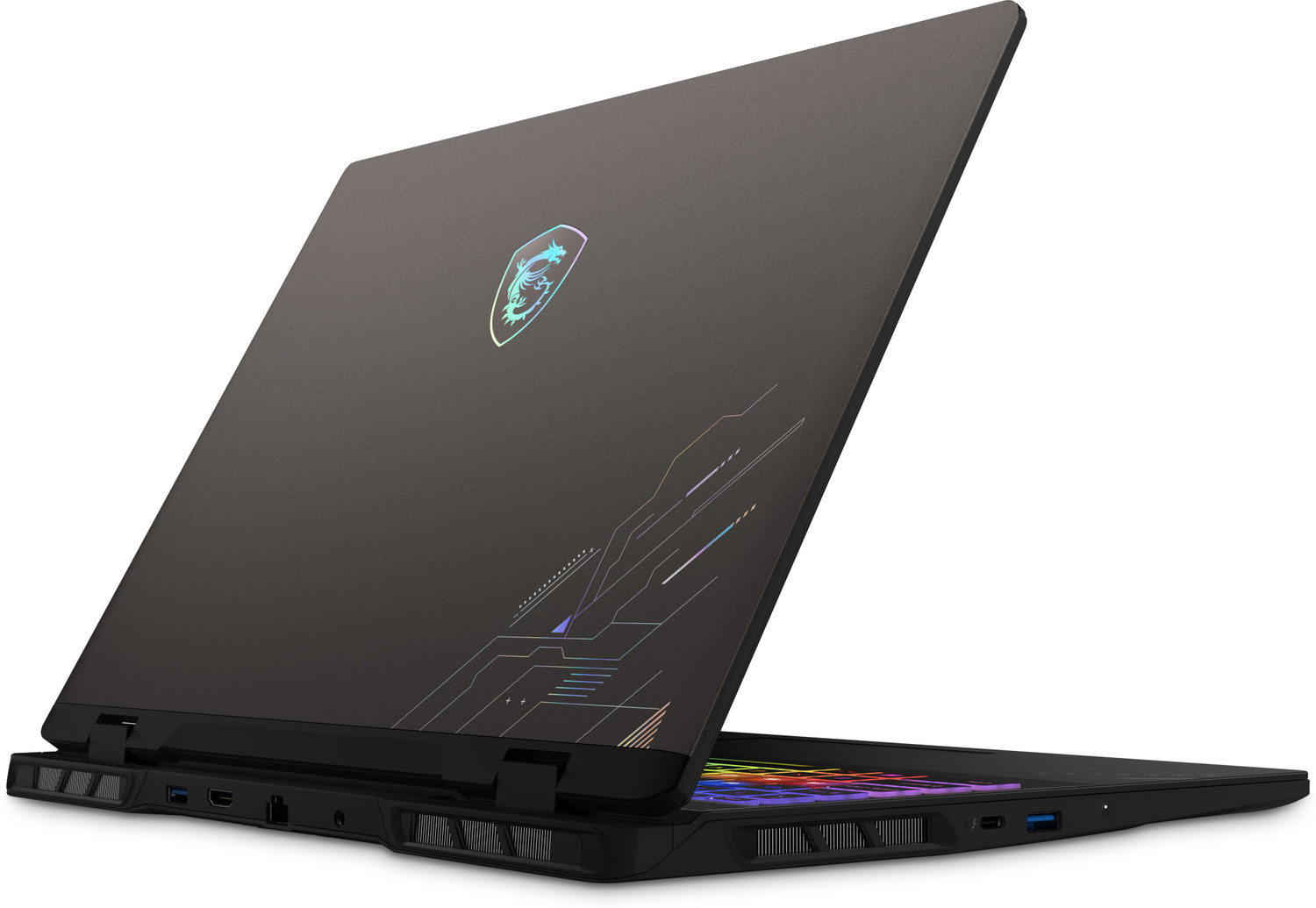 Image of MSI Crosshair 16 HX AI Intel Core Ultra 7 255HX - (16 GB /1 TB SSD /Windows 11 Home /8 GB Graphics /NVIDIA GeForce RTX 5060 /240 Hz) Crosshair 16 HX AI D2XWFKG-068IN Gaming Laptop