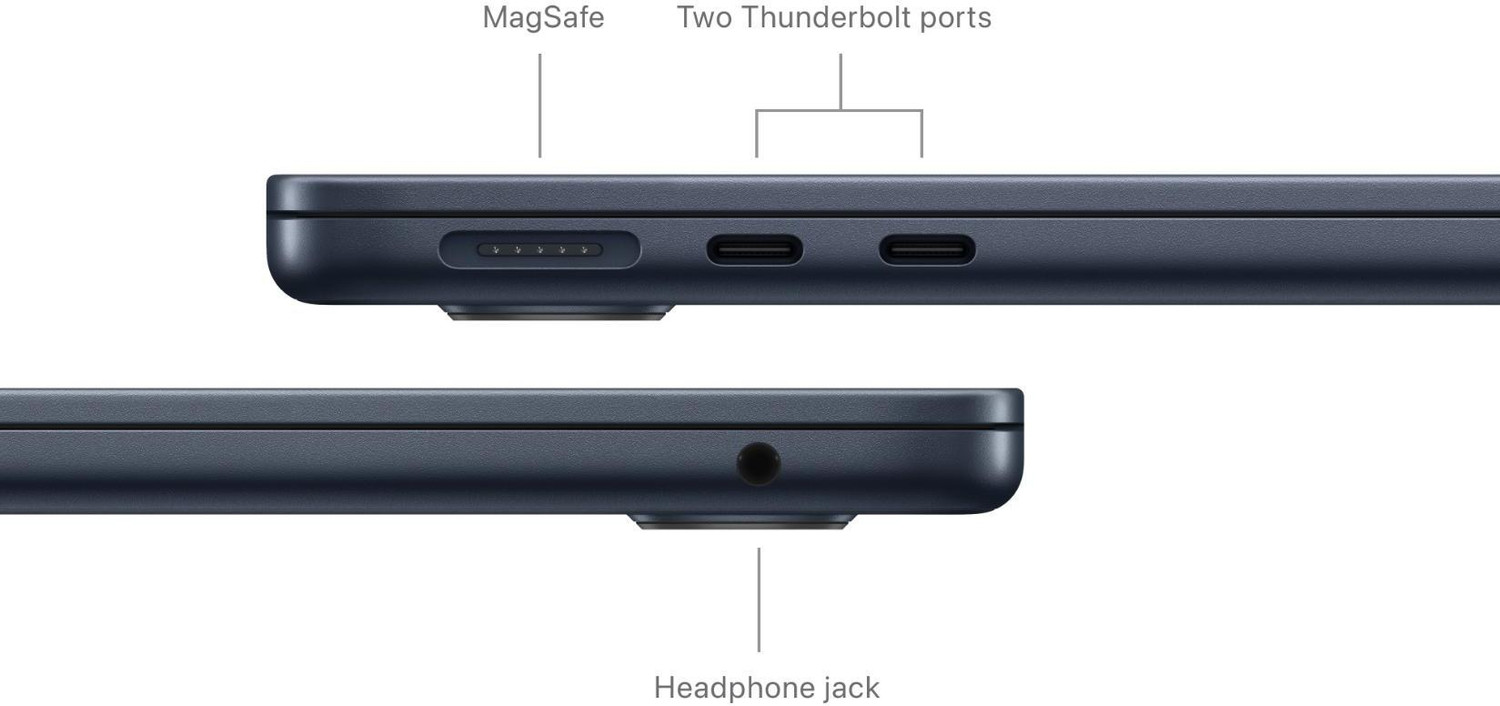 Image of Apple MacBook Air M3 - (16 GB /512 GB SSD /macOS Sonoma) MXCV3HN /A