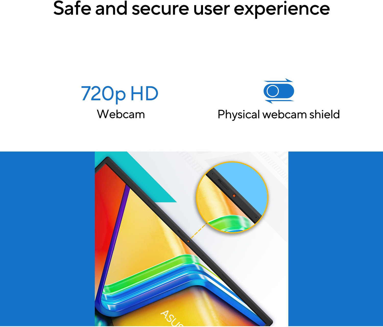 Image of ASUS Vivobook 14 (2025) with Office 2024 + M365 Basic*, Backlit Keyboard, Intel Core i3 13th Gen 1315U - (8 GB /512 GB SSD /Windows 11 Home) X1404VA-EB322WS Thin and Light Laptop