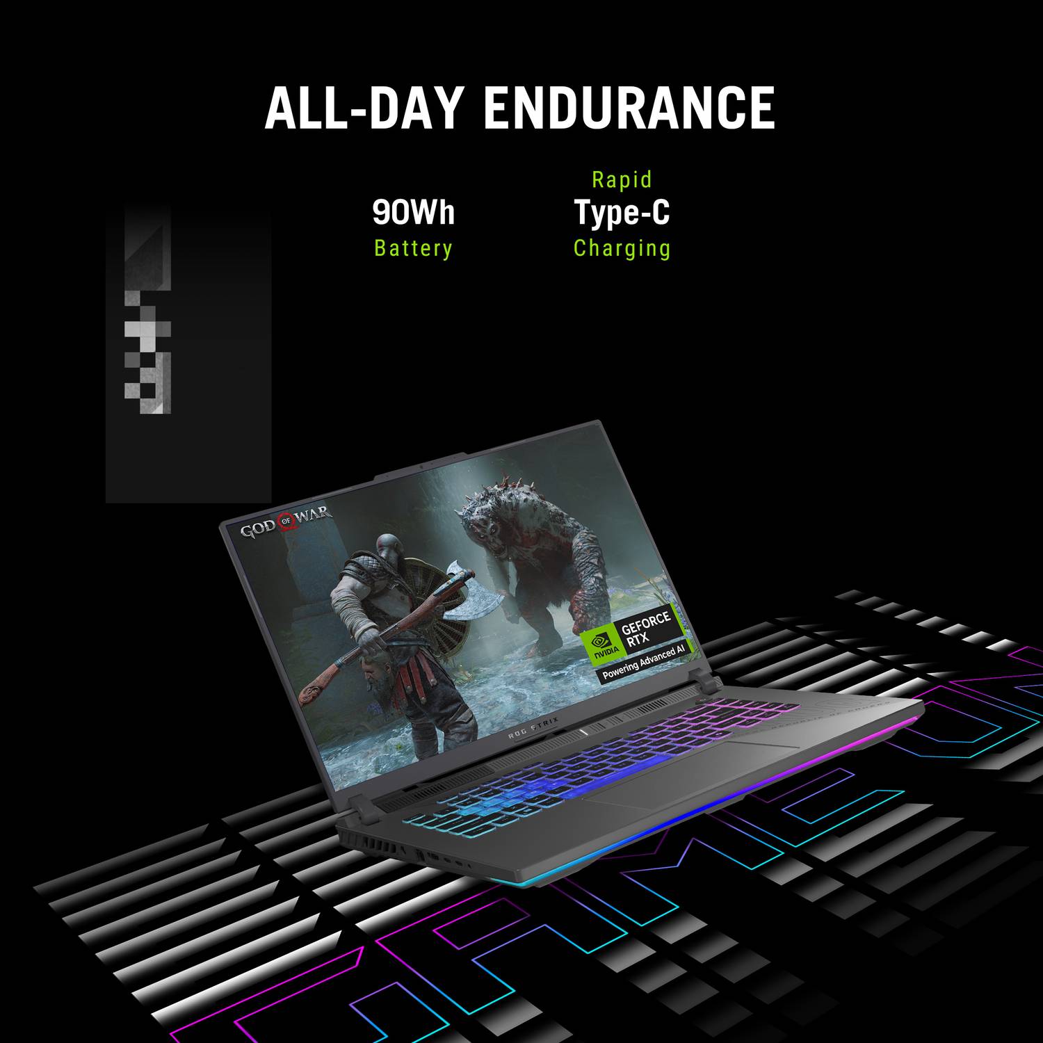 ASUS ROG Strix G16 Ryzen 9 8940HX RTX 5050 16GB/1TB - Image 3
