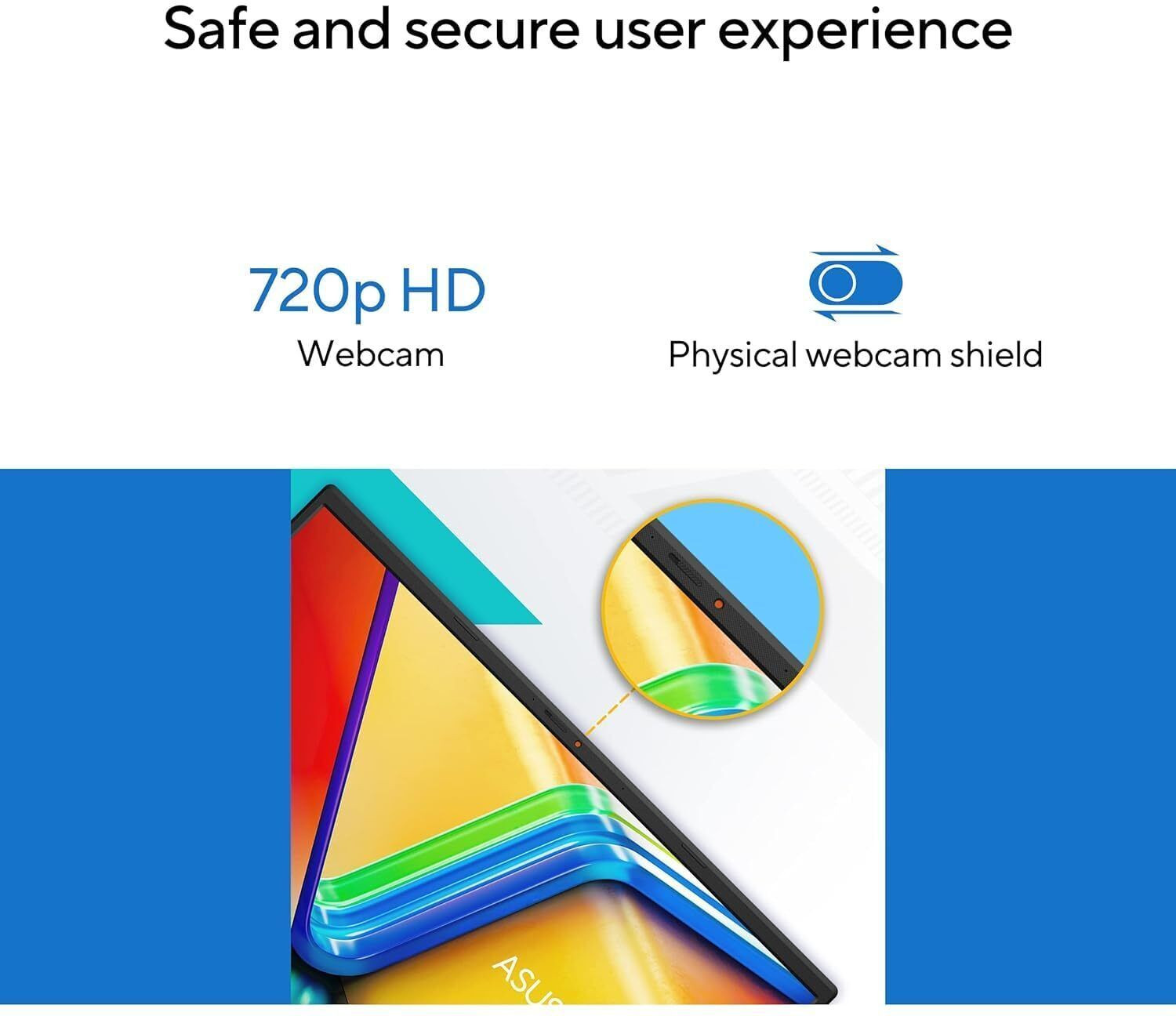 Image of ASUS Vivobook 15 (i5 14th Gen) Intel Core 5 120U - (16 GB /512 GB SSD /Windows 11 Home) X1504VAP-NJ541WS Thin and Light Laptop
