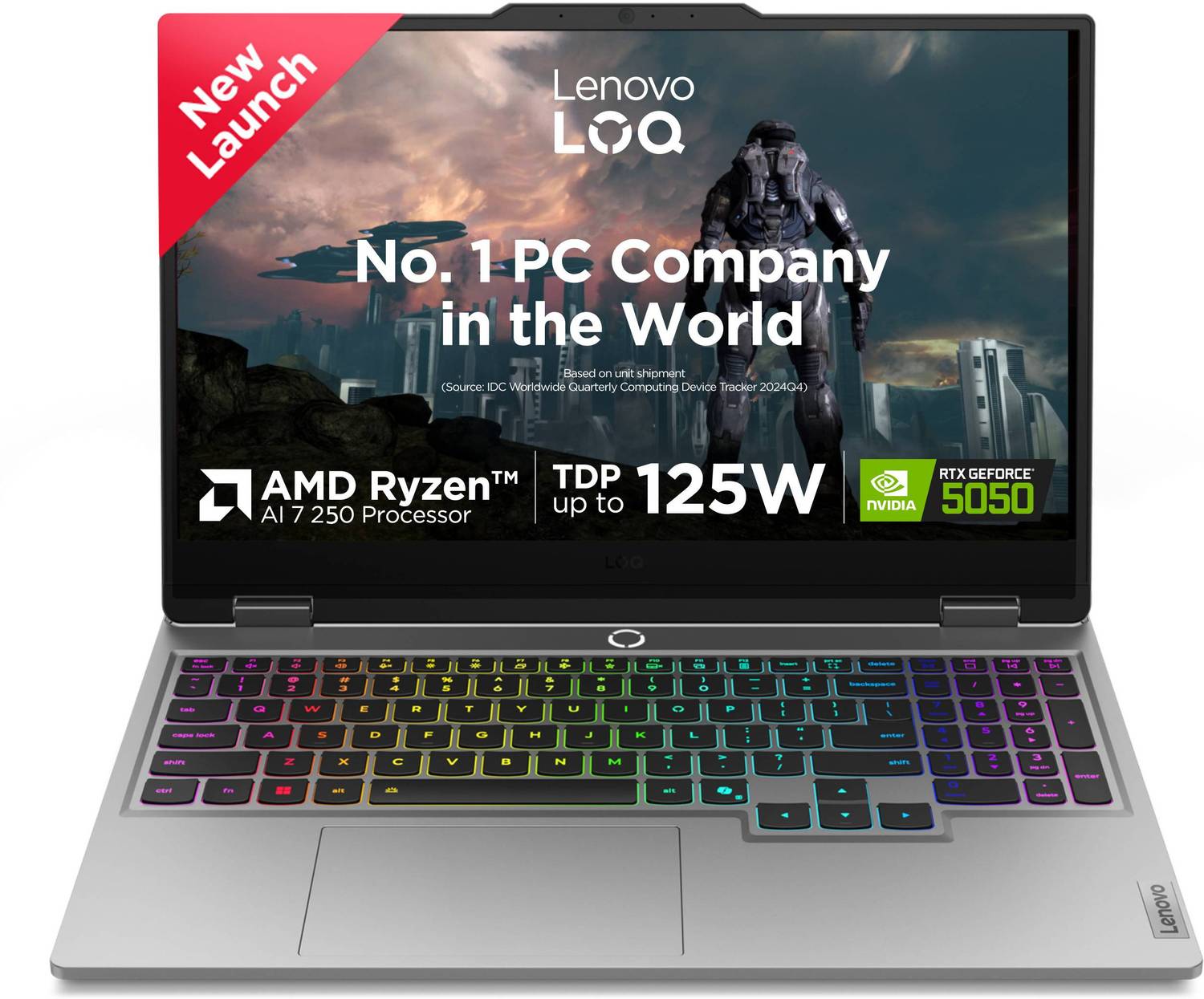 Lenovo LOQ 2025 AMD Ryzen 7 Octa Core 250 - (24 GB/1 TB SSD/Windo