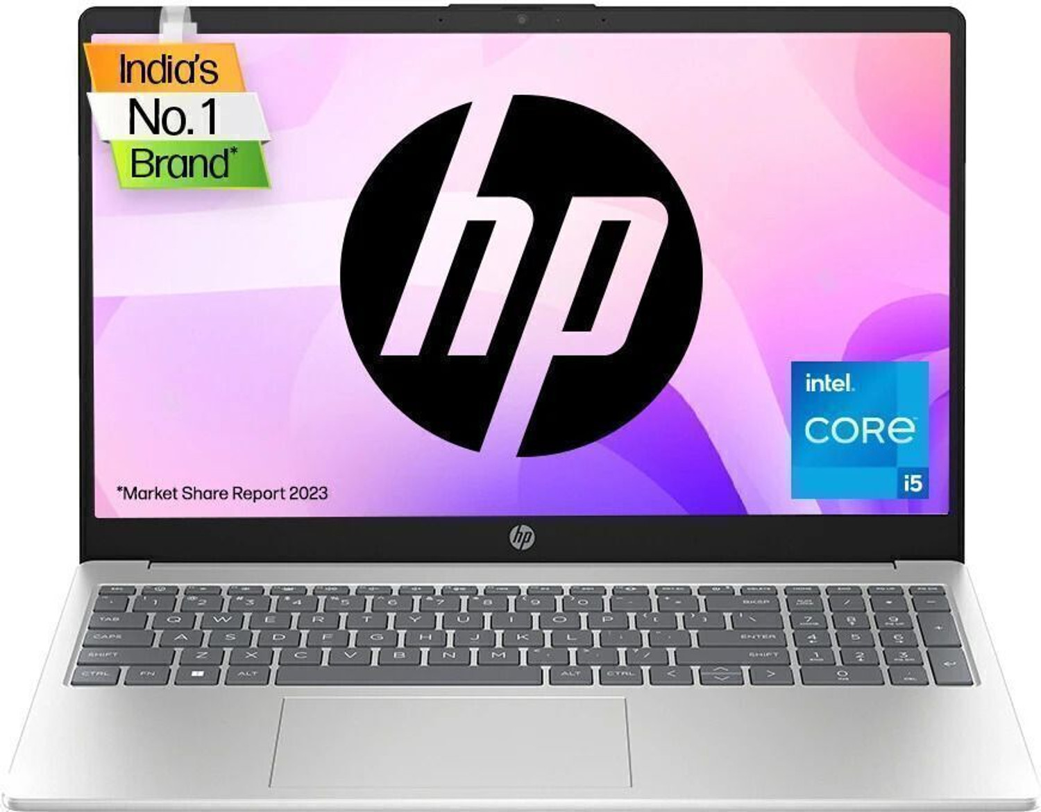 Image of HP Intel Core i5 13th Gen 1334U - (16 GB /512 GB SSD /Windows 11 Home) 15-fd0221TU Thin and Light Laptop
