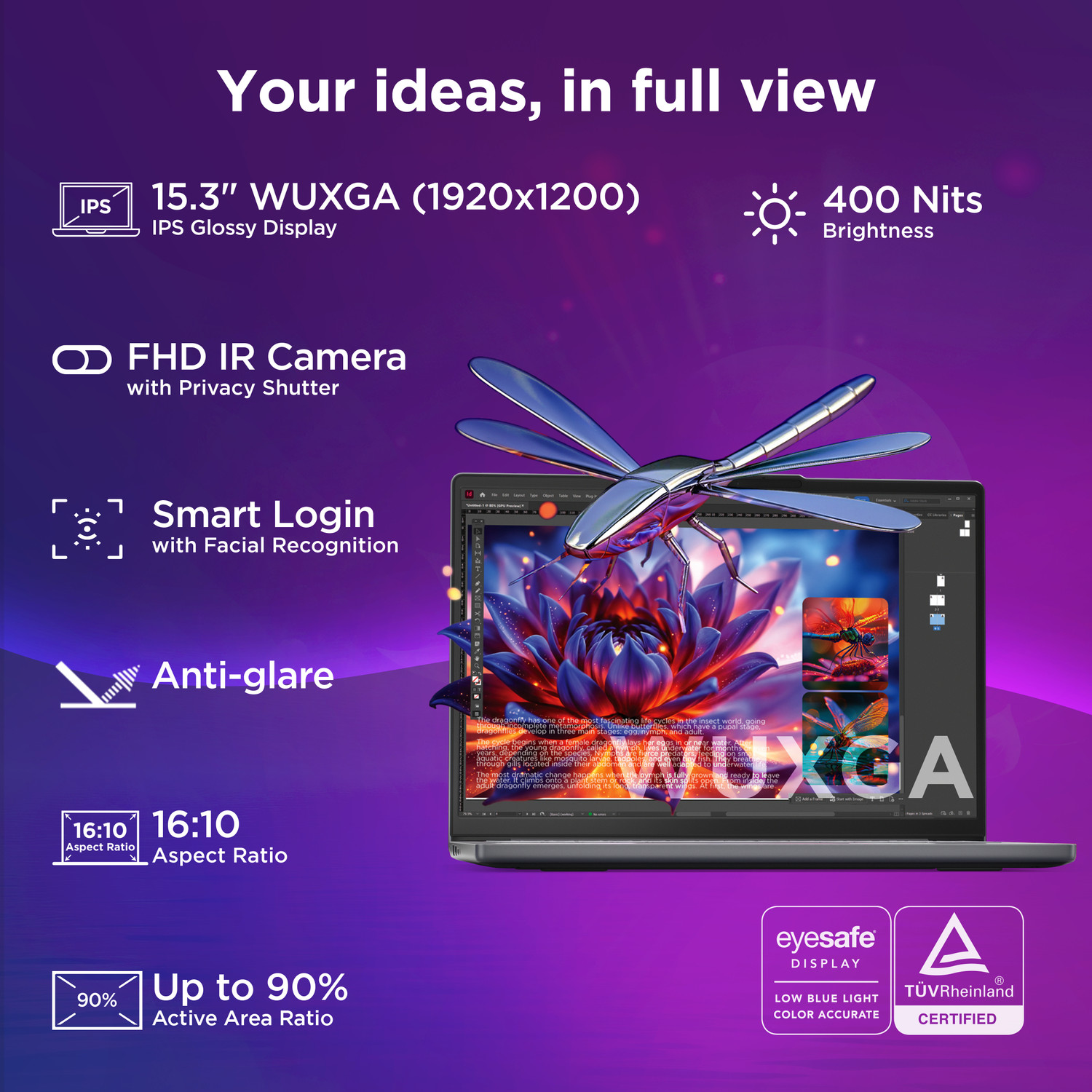 Image of Lenovo IdeaPad Slim 3 (Gen 11) Next-gen AI PC Intel Core Ultra 5 Series 3 322 - (16 GB /512 GB SSD /Windows 11 Home) IdeaPad Slim 3 15IPH11 Thin and Light Laptop