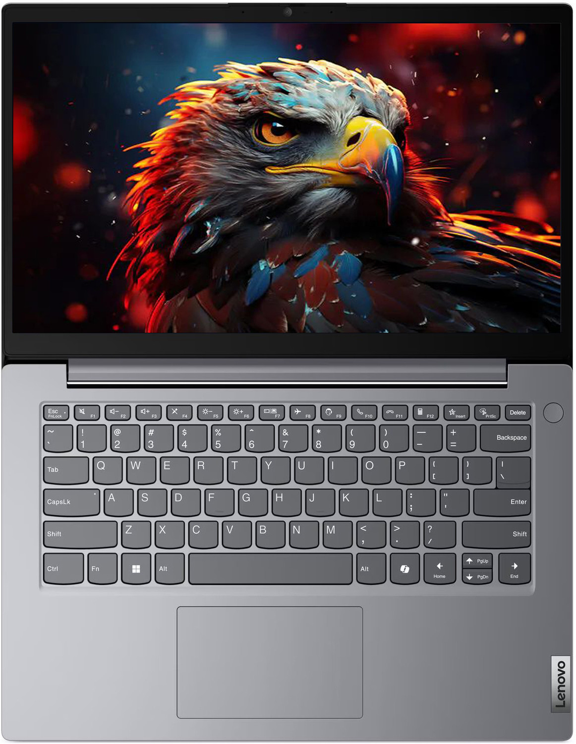 Image of Lenovo V 14 (2026) DDR5 5600Mhz Intel Core i3 13th Gen 1315U - (8 GB /512 GB SSD /Windows 11 Pro) V 14 - Copilot Key Thin and Light Laptop (14 inch, Luna Grey, 1.4 kg, With MS Office)