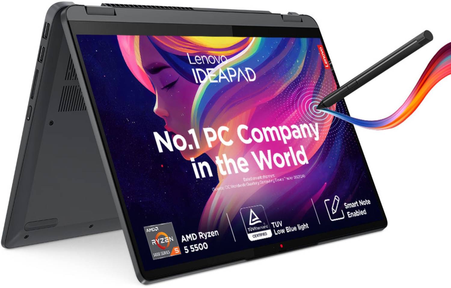 Lenovo IdeaPad AMD Ryzen 5 Hexa Core 5500U - (16 GB/512 GB SSD