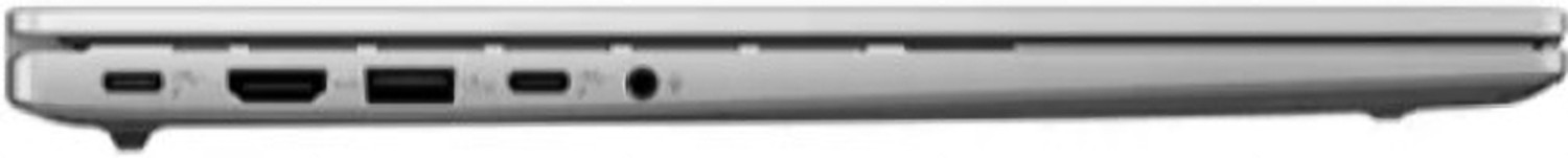 Image of ASUS Vivobook S14 (2025) with Office 2024 + M365 Basic*, AI PC, Backlit Keyboard, Snapdragon X - (16 GB /512 GB SSD /Windows 11 Home) S3407QA-KP020WS Thin and Light Laptop