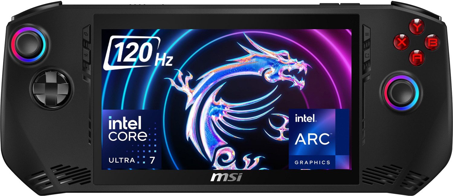 Image of MSI Claw A1M AI PC Intel Core Ultra 7 155H - (16 GB /512 GB SSD /Windows 11 Home /Intel Integrated Arc Graphics /120 Hz) Claw A1M-218IN Gaming Laptop