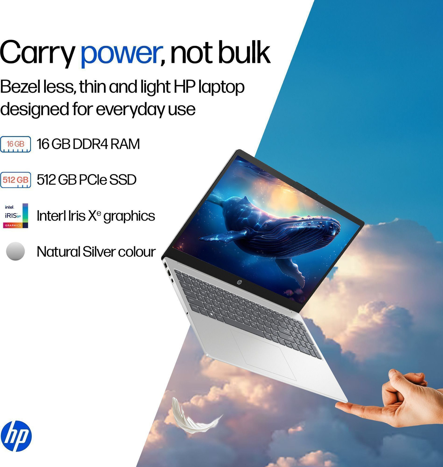 Image of HP 15 Intel Core i5 13th Gen 1335U - (16 GB /512 GB SSD /Windows 11 Home) 15s-fq5327TU / FD0083TU Thin and Light Laptop