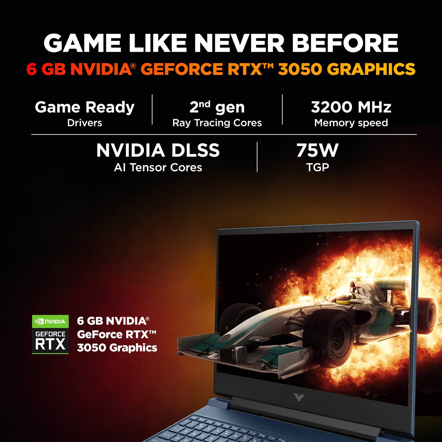 HP Victus 15-fa2556TX Gaming Laptop (i5 14th Gen, 24GB, 512GB SSD, - Image 3