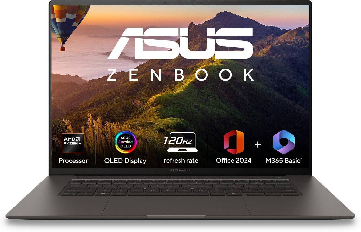 ASUS Zenbook S 16 OLED (2025) with Touch Screen, Backlit Keyboard