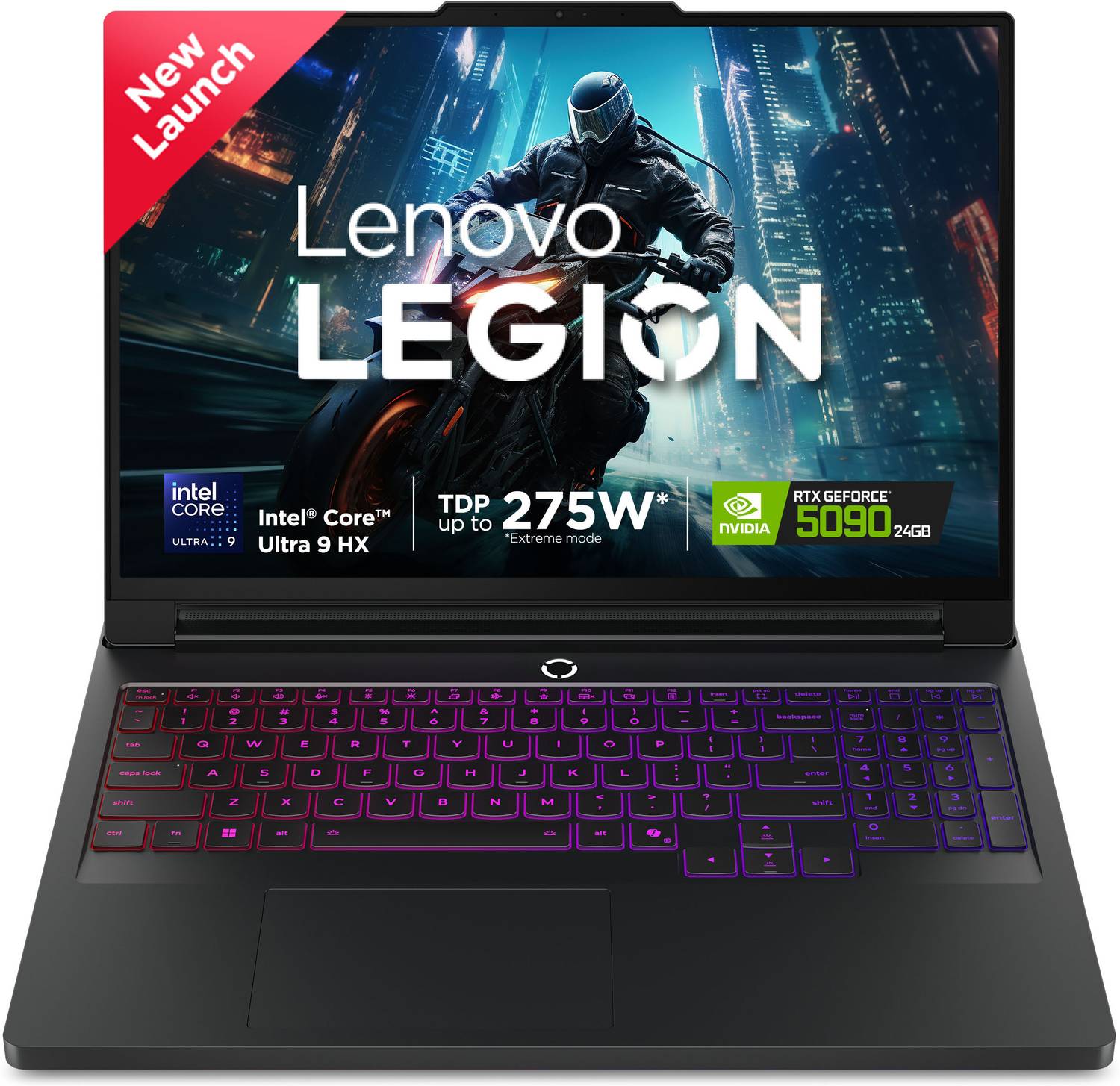 Lenovo Legion Pro 7 Intel Core Ultra 9 9th Gen 275HX - (32 GB/1 TB SSD/Windows 11 Home/24 GB Graphics/NVIDIA GeForce RTX 5090) 16IAX10H Gaming Laptop