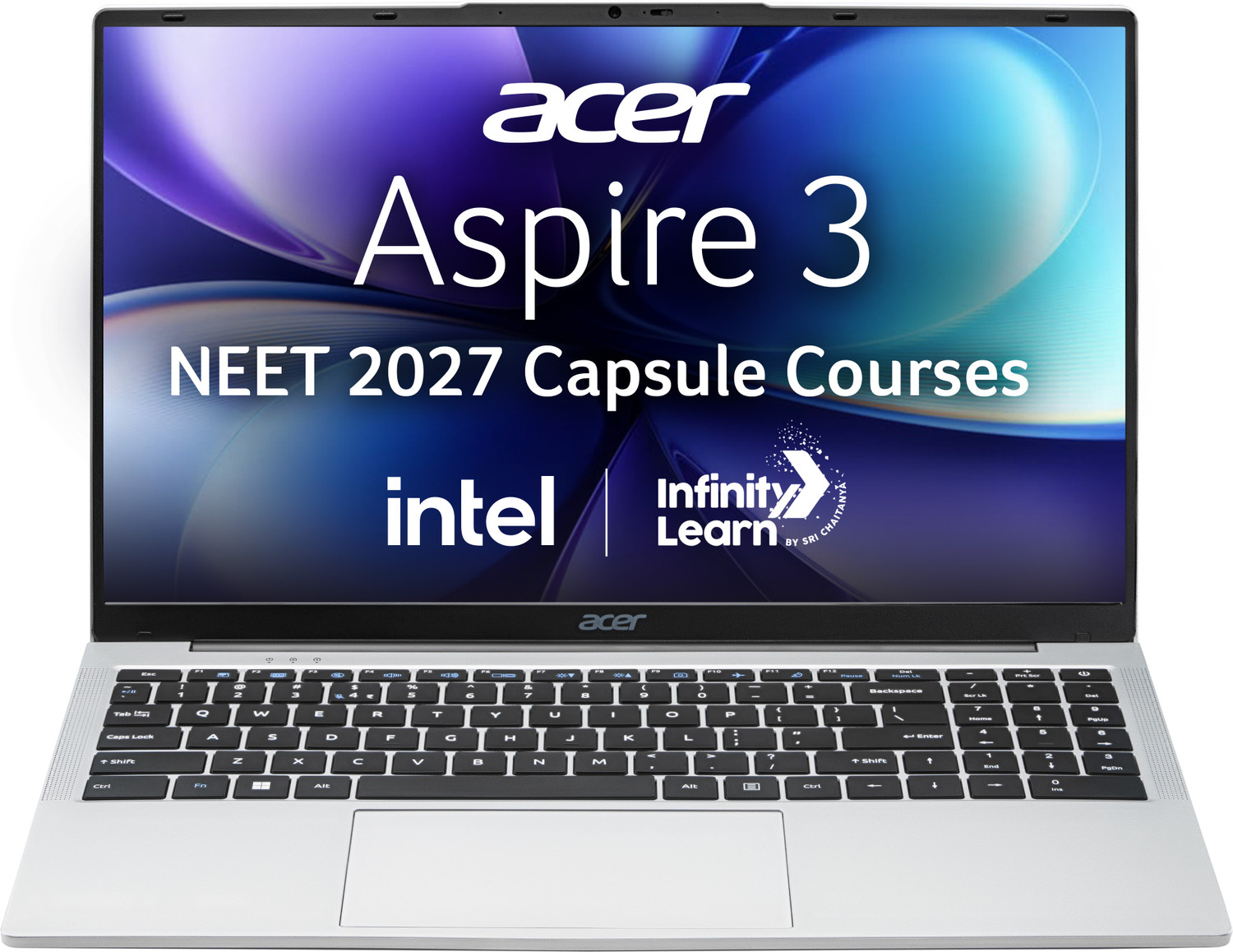 Image of Acer Aspire with Infinity Learn Neet Capsule Course Intel Celeron Dual Core N4500 - (8 GB /128 GB SSD /Windows 11 Home) A325-45 Notebook