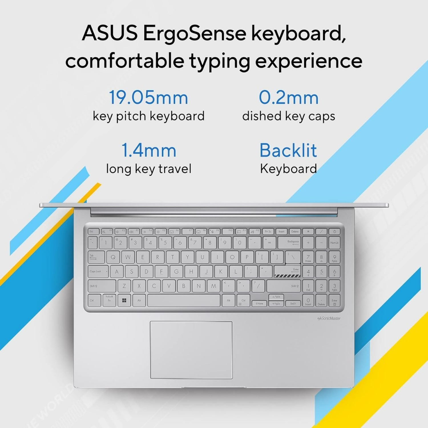 Image of ASUS Intel Core i3 13th Gen - (8 GB /512 GB SSD /Windows 11 Home) X1504VA-NJ320WS Thin and Light Laptop