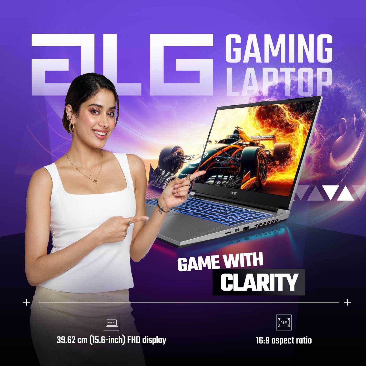 Acer AL15G-52 Intel Core i5 12450H Gaming Laptop - Image 2
