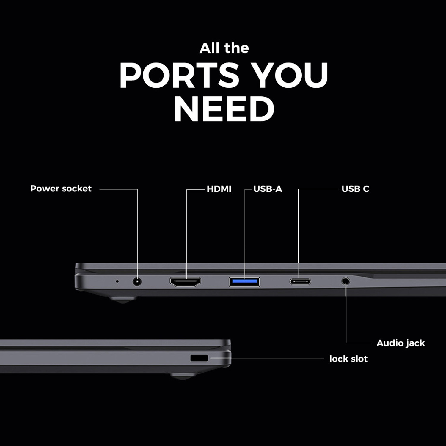 Image of CHUWI Intel Celeron Quad Core 12th Gen N100 - (8 GB /256 GB SSD /Windows 11 Home) GemiBook X Pro Laptop