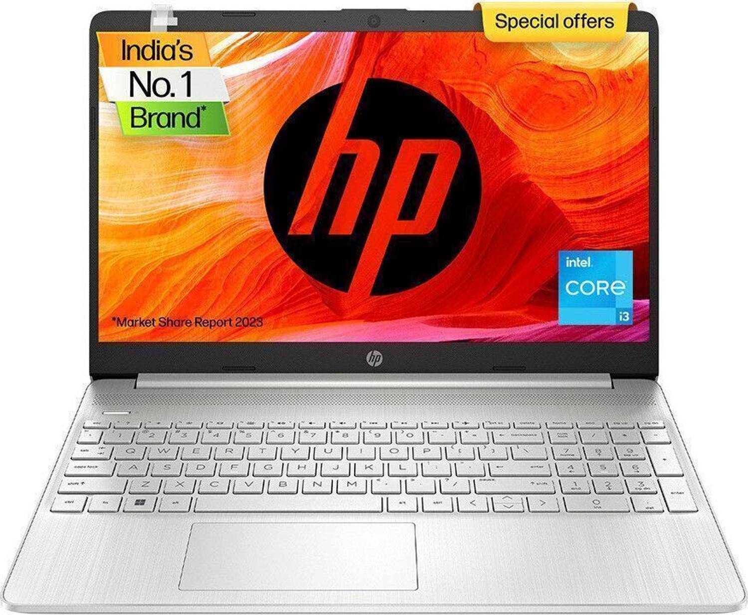 HP Intel Core i3 12th Gen - (8 GB/512 GB SSD/Windows 11 Home) 15s