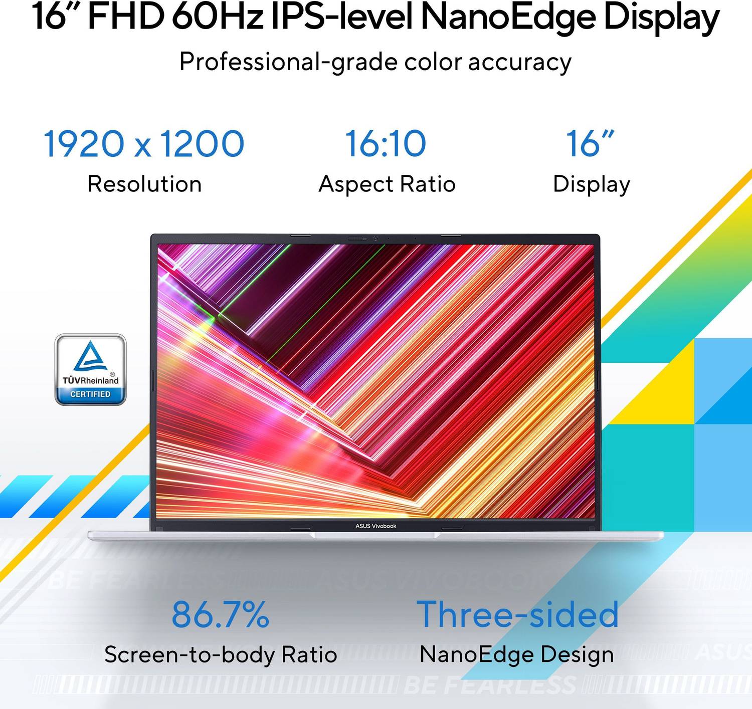 ASUS Vivobook 16 Intel Core i5 13th Gen 16GB/512GB SSD - Image 2