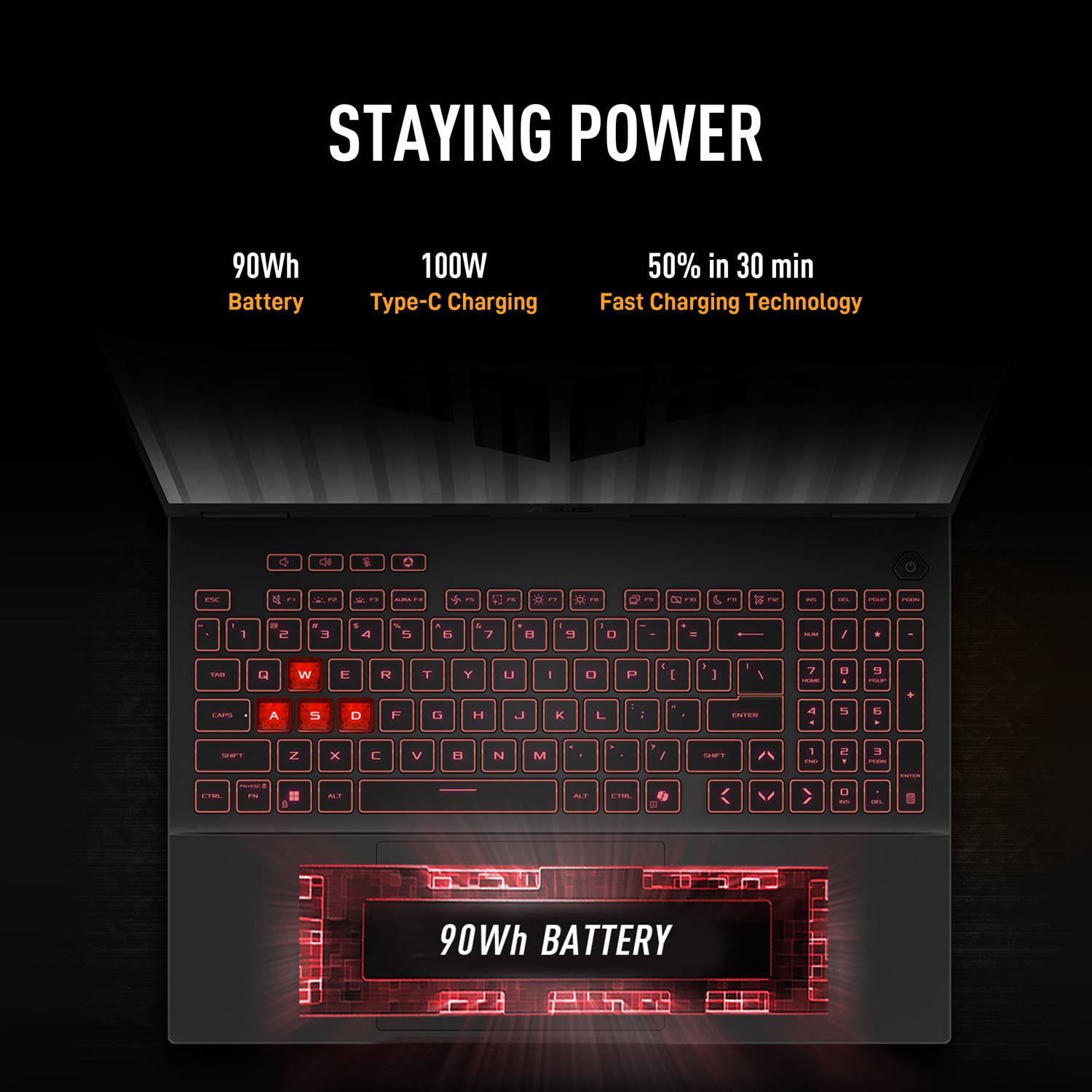 ASUS TUF Gaming A16 AMD Ryzen 9 16 Core 8940HX - Image 5