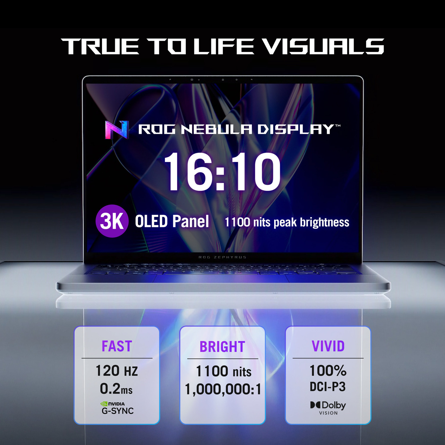 Image of ASUS ROG Zephyrus G14 OLED (2026) Intel Core Ultra 9 386H - (32 GB /1 TB SSD /Windows 11 Home /8 GB Graphics /NVIDIA GeForce RTX 5070 /120 Hz) GU405AP-SY041WS Gaming Laptop