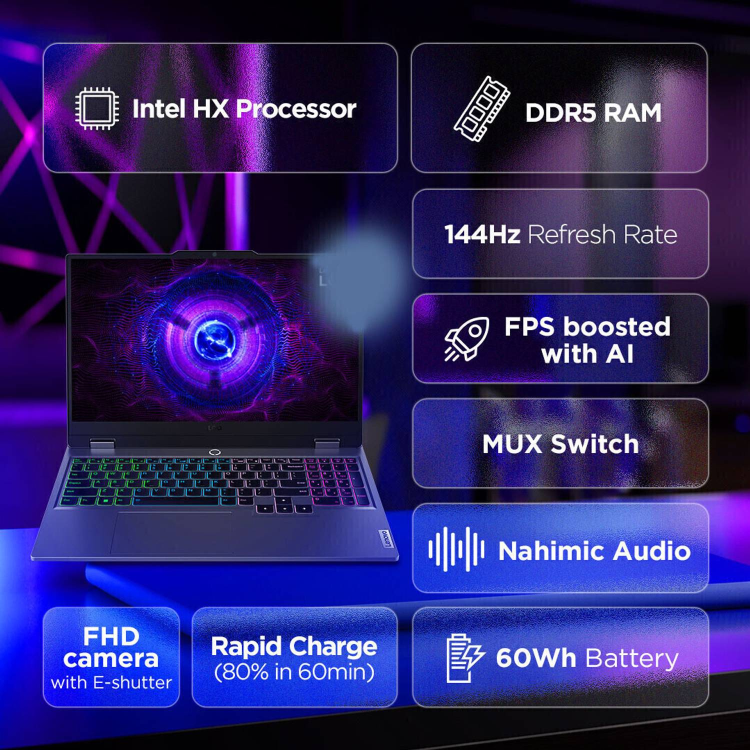 Lenovo LOQ 15IRX9 13th Gen i7 16GB 512GB SSD - Image 2