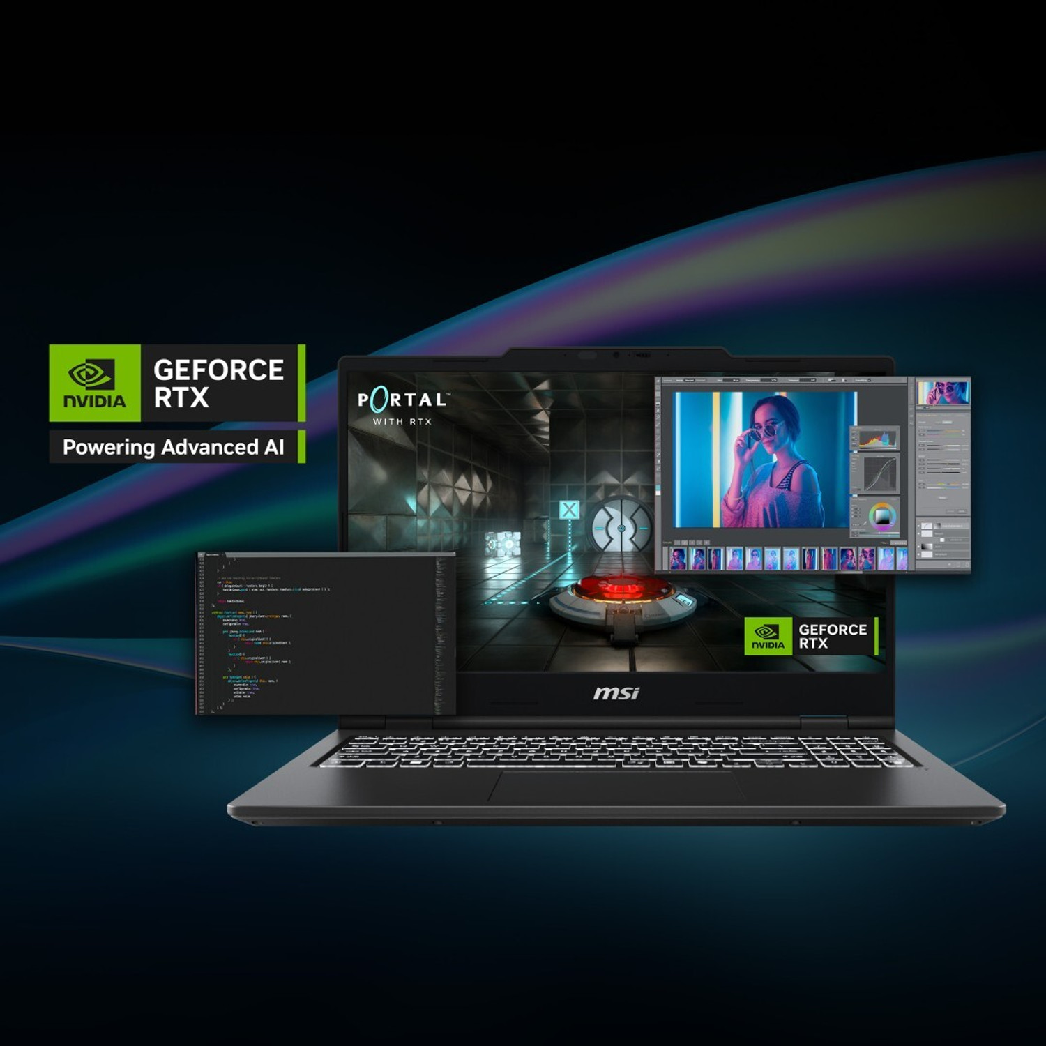 Image of MSI VenturePro 15 AI Intel Core Ultra 5 125H - (16 GB /1 TB SSD /Windows 11 Home /6 GB Graphics /NVIDIA GeForce RTX 3050 /144 Hz) VenturePro 15 AI A1UDXG-009IN Gaming Laptop