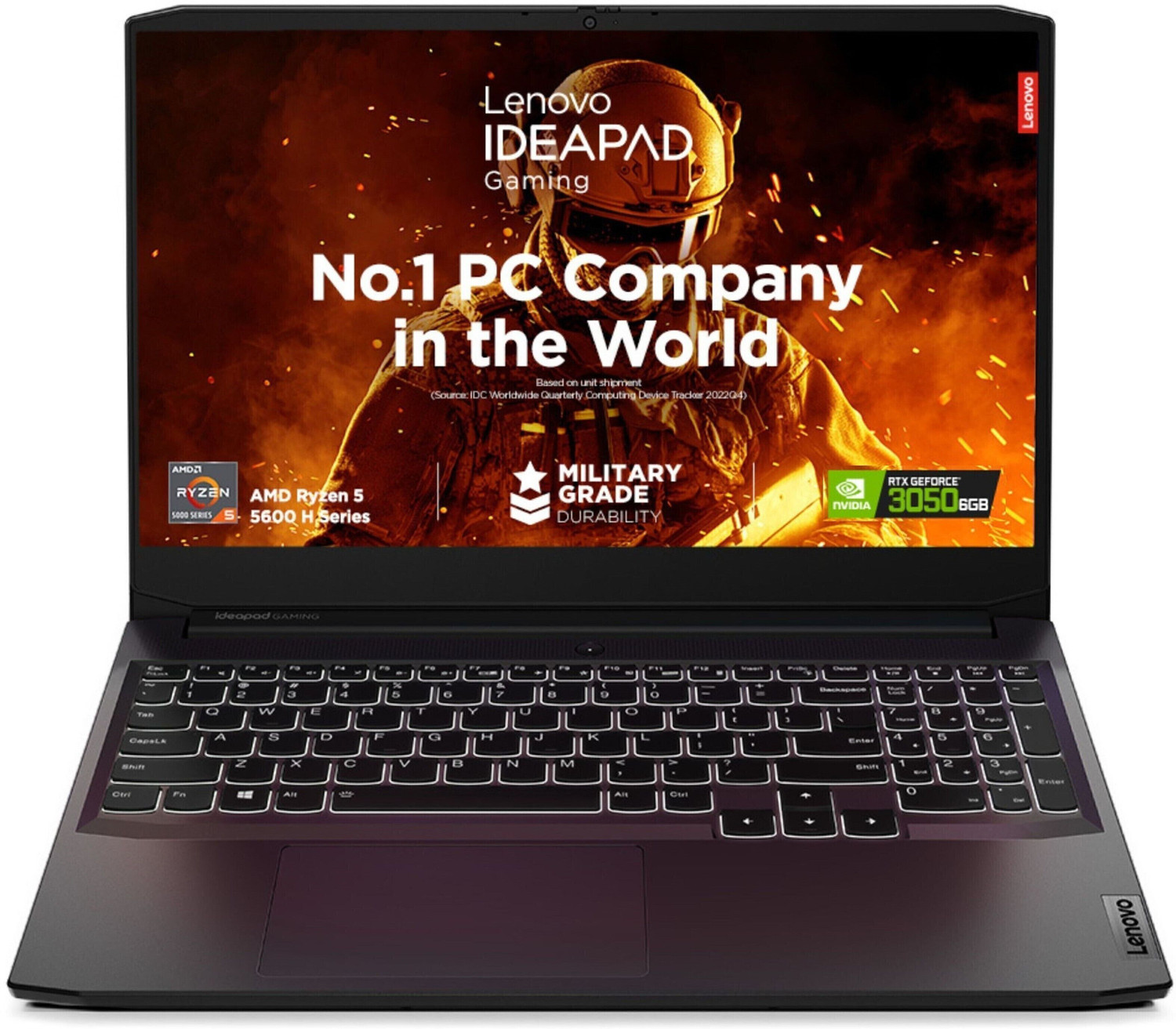 Lenovo IdeaPad Gaming 3 AMD Ryzen 5 Hexa Core AMD R5-5600H - (16